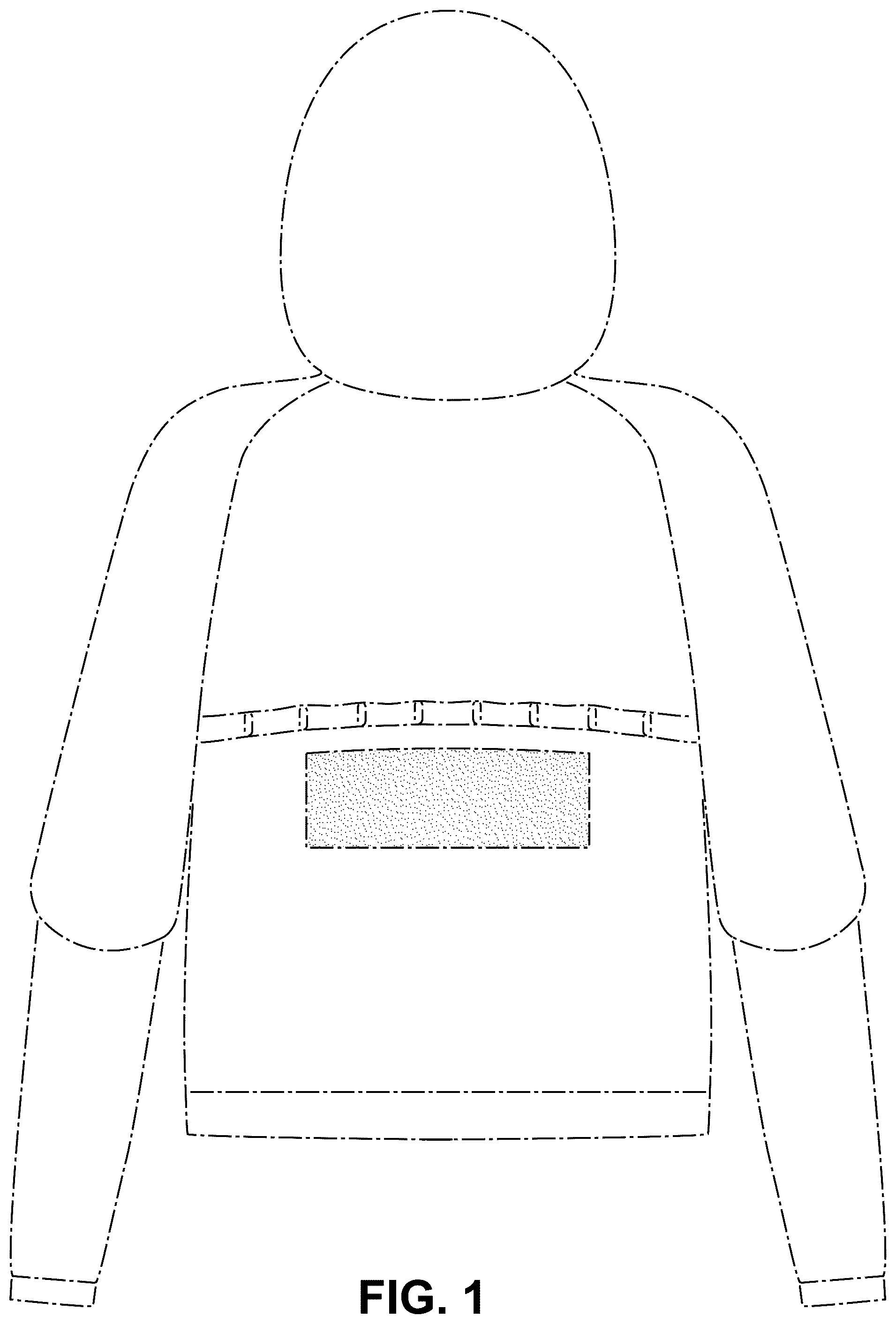 Patent USD1043046 Figure 1 – Jacket