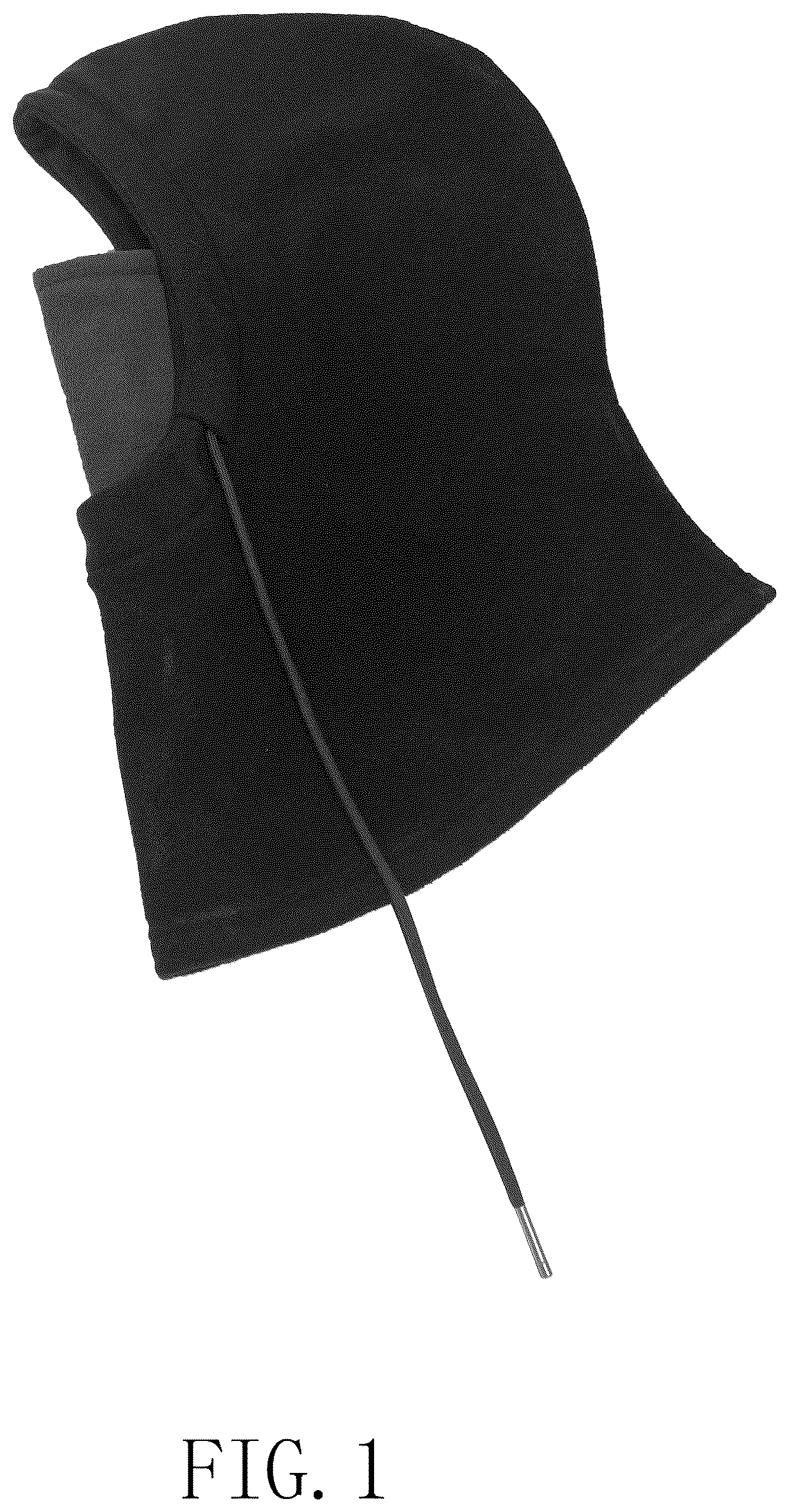 Patent USD1043053 — Hood — Figure 1