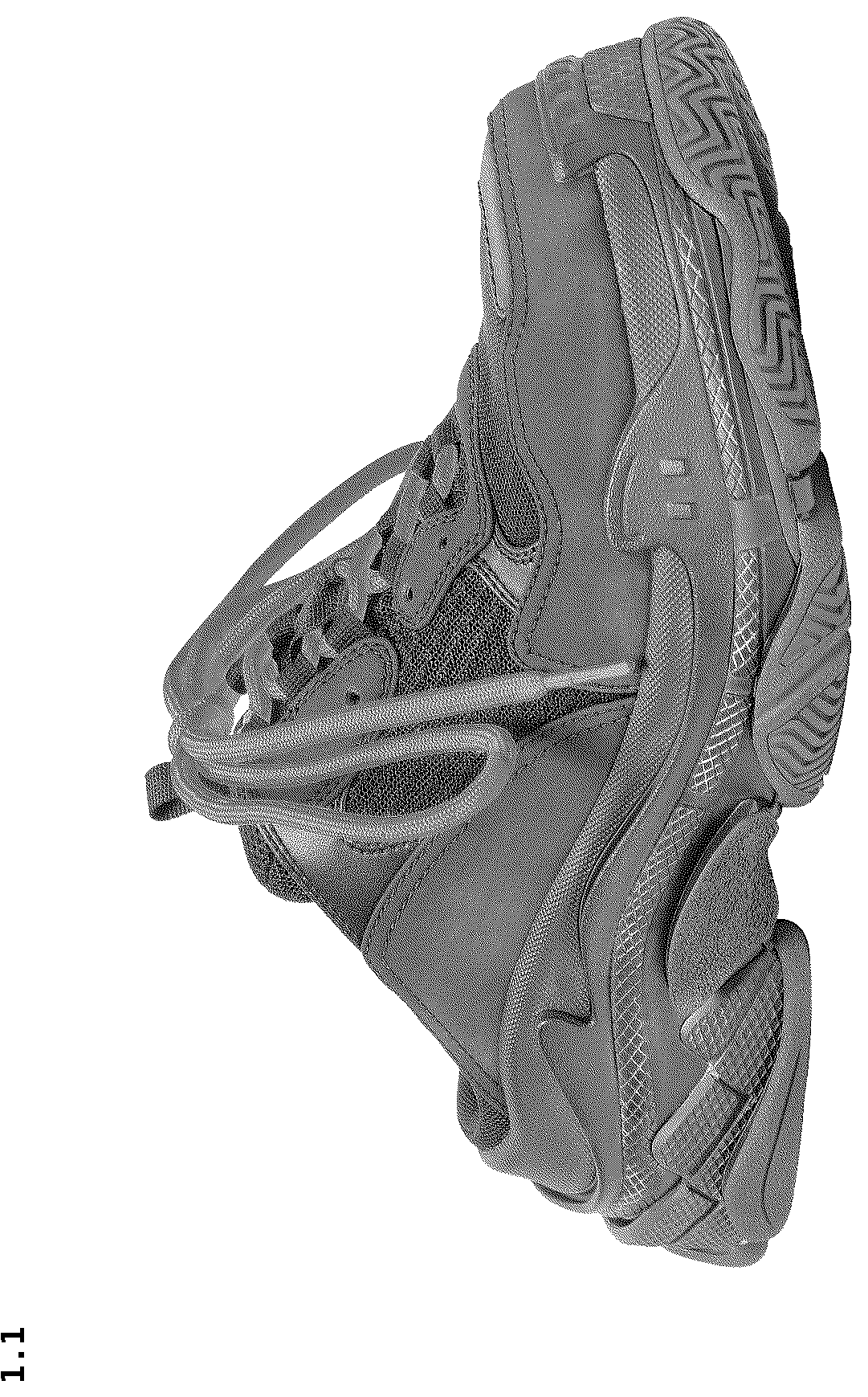 Patent USD1043057 — Shoe — Figure 1