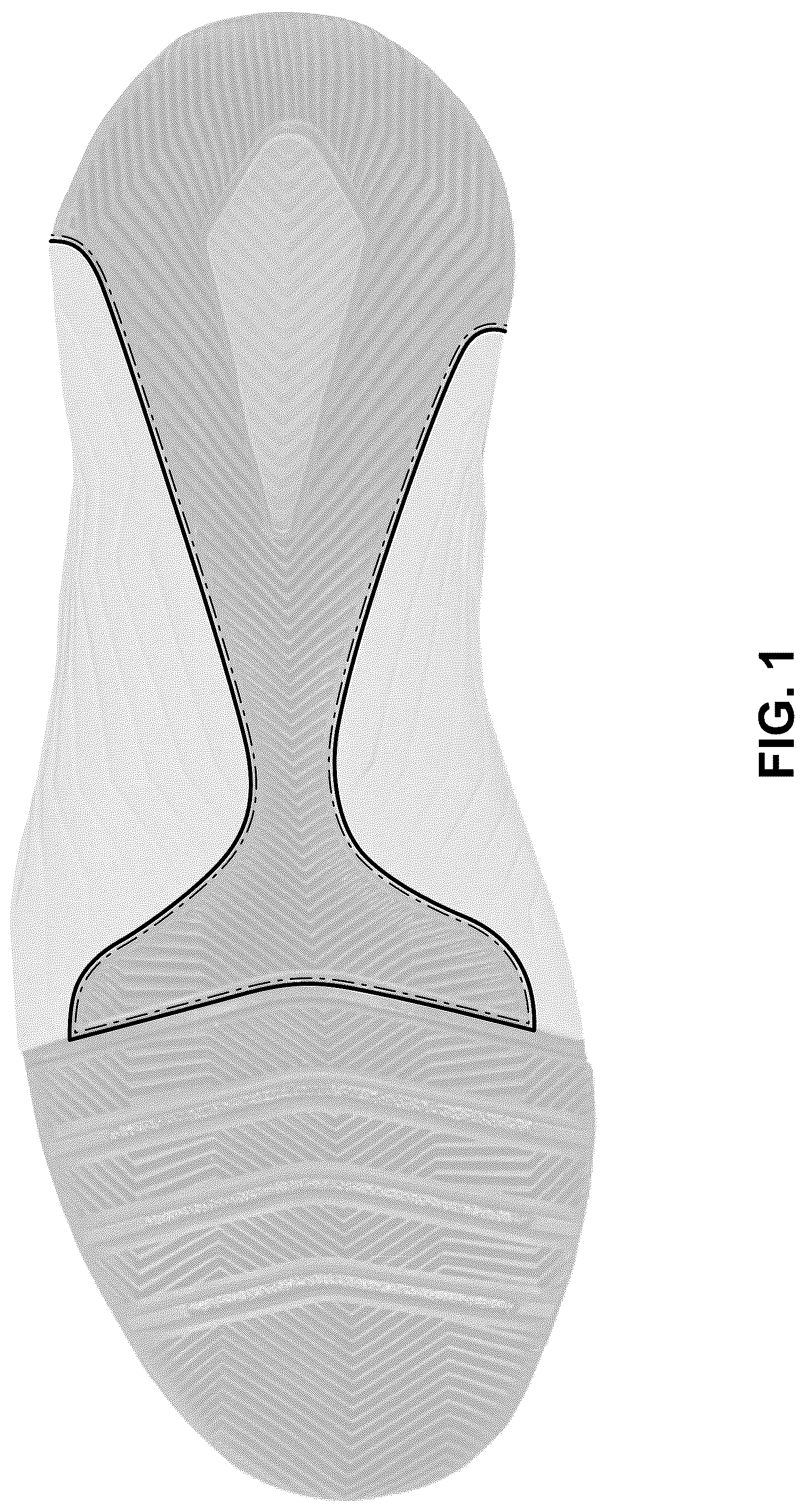 Patent USD1043070 — Shoe — Figure 1