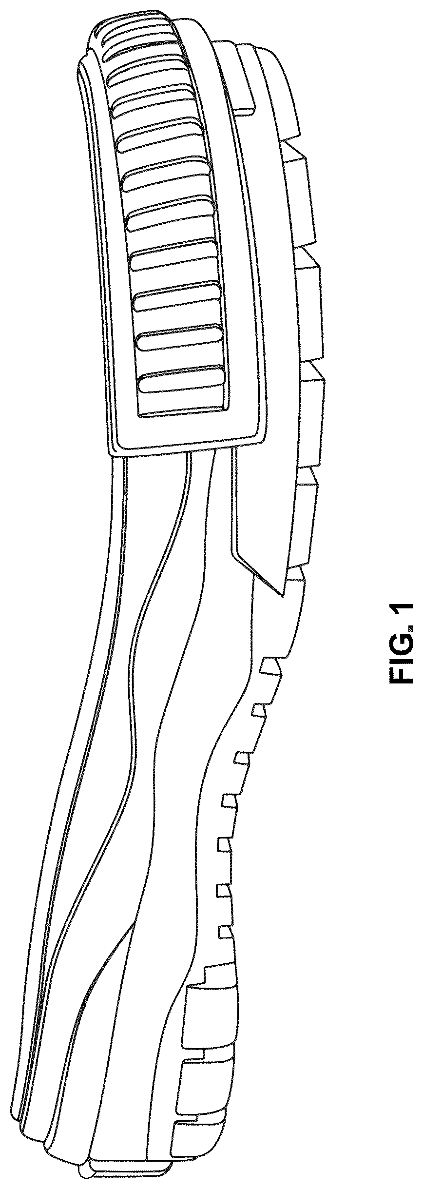 Patent USD1043071 Figure 1 – Sole for footwear