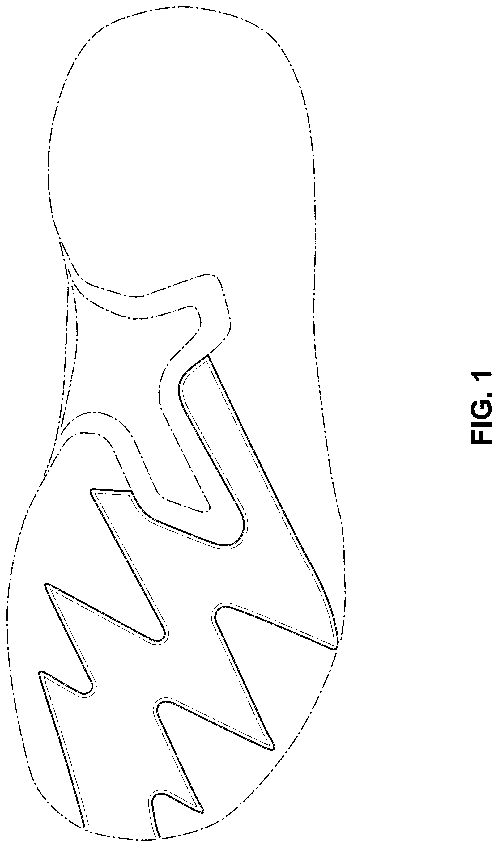Patent USD1043074 — Shoe — Figure 1