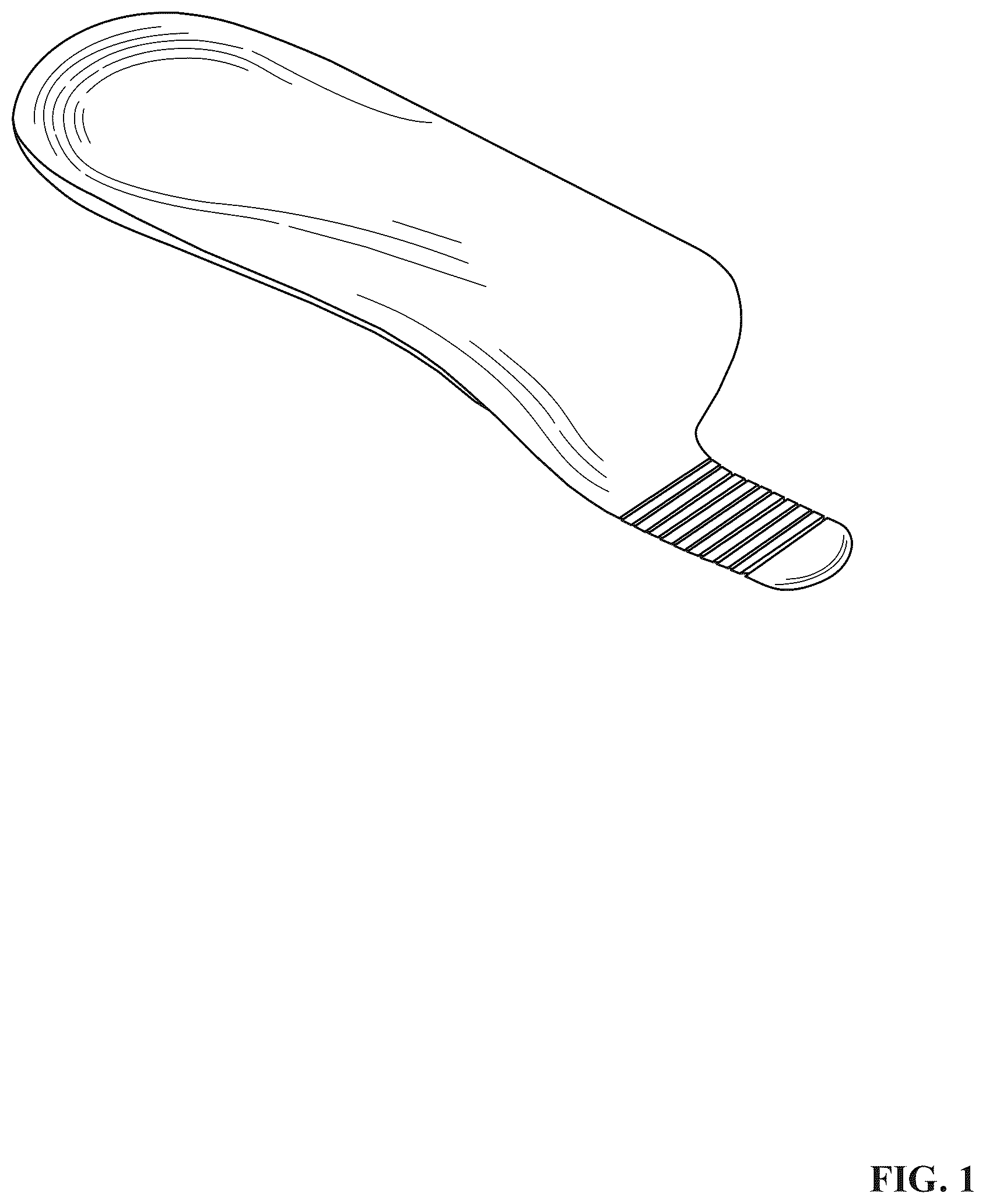 Patent USD1043079 — Shoe orthotic — Figure 1