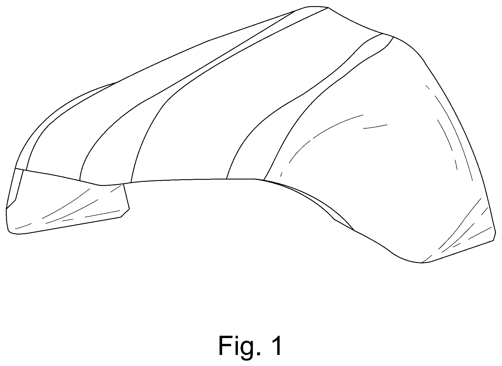 Patent USD1043080 — Shoe insert — Figure 1