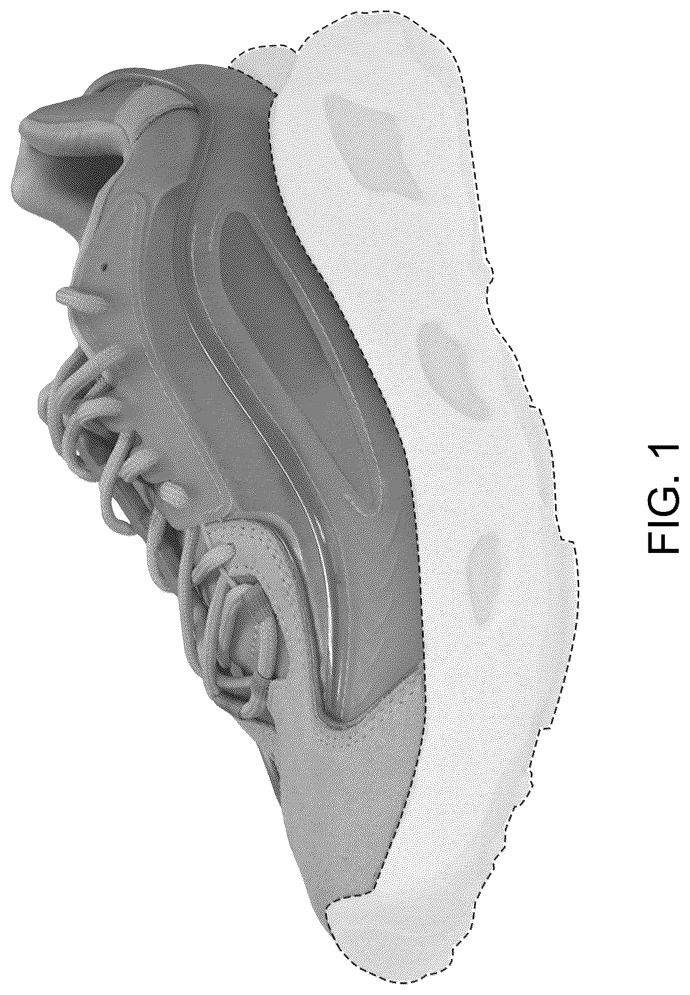 Patent USD1043084 — Shoe — Figure 1