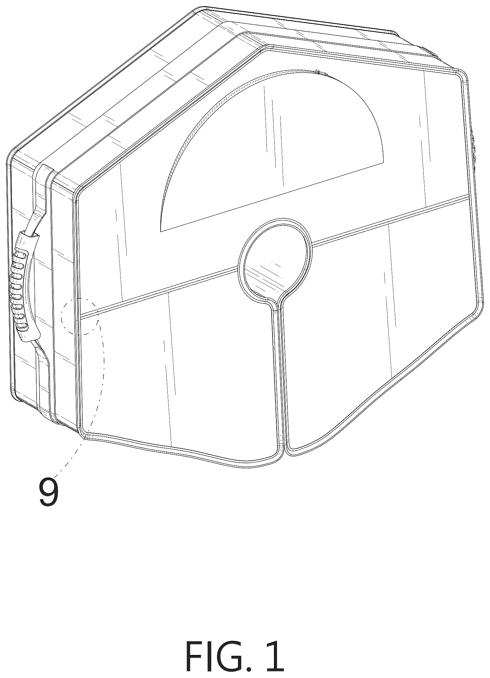 Patent USD1043096 — Umbrella base — Figure 1