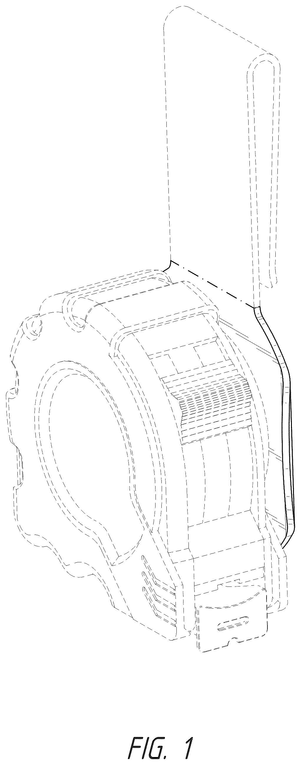 Patent USD1043104 — Clip-on tool holder — Figure 1