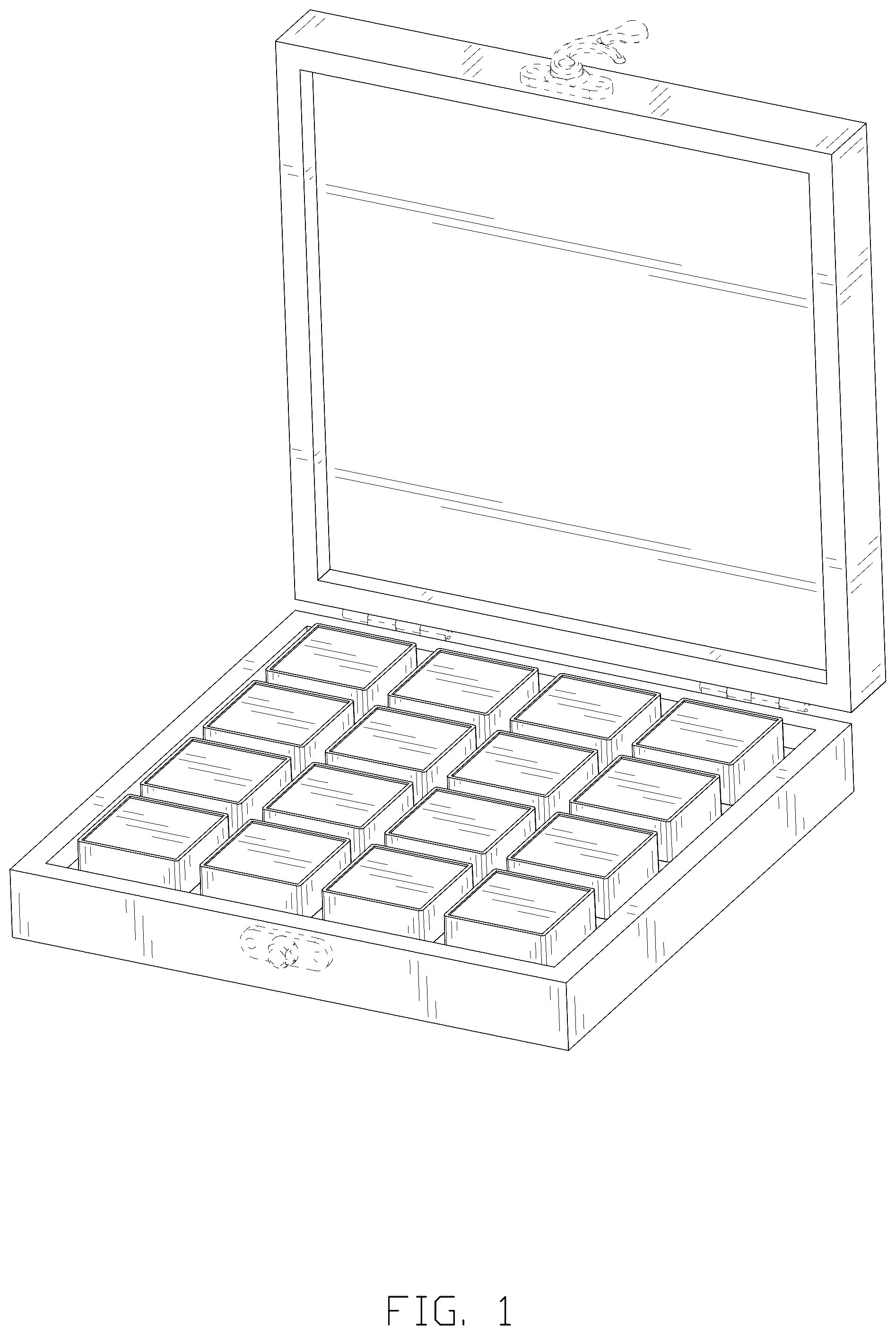 Patent USD1043115 — Seed organizer — Figure 1