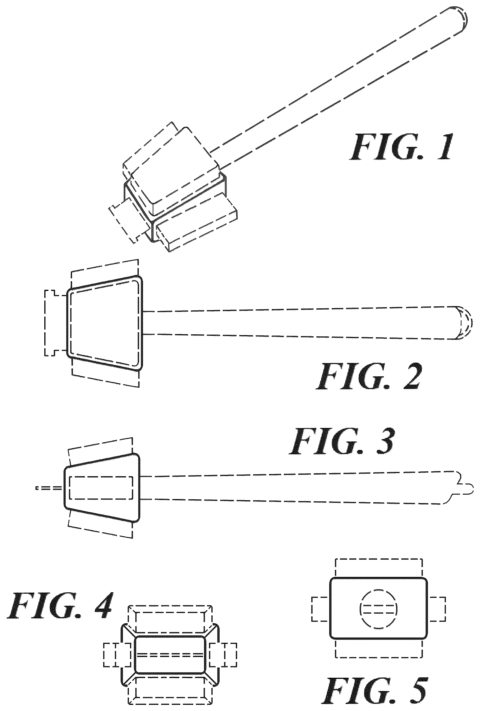 Patent USD1043132 — Grill brush head — Figure 1