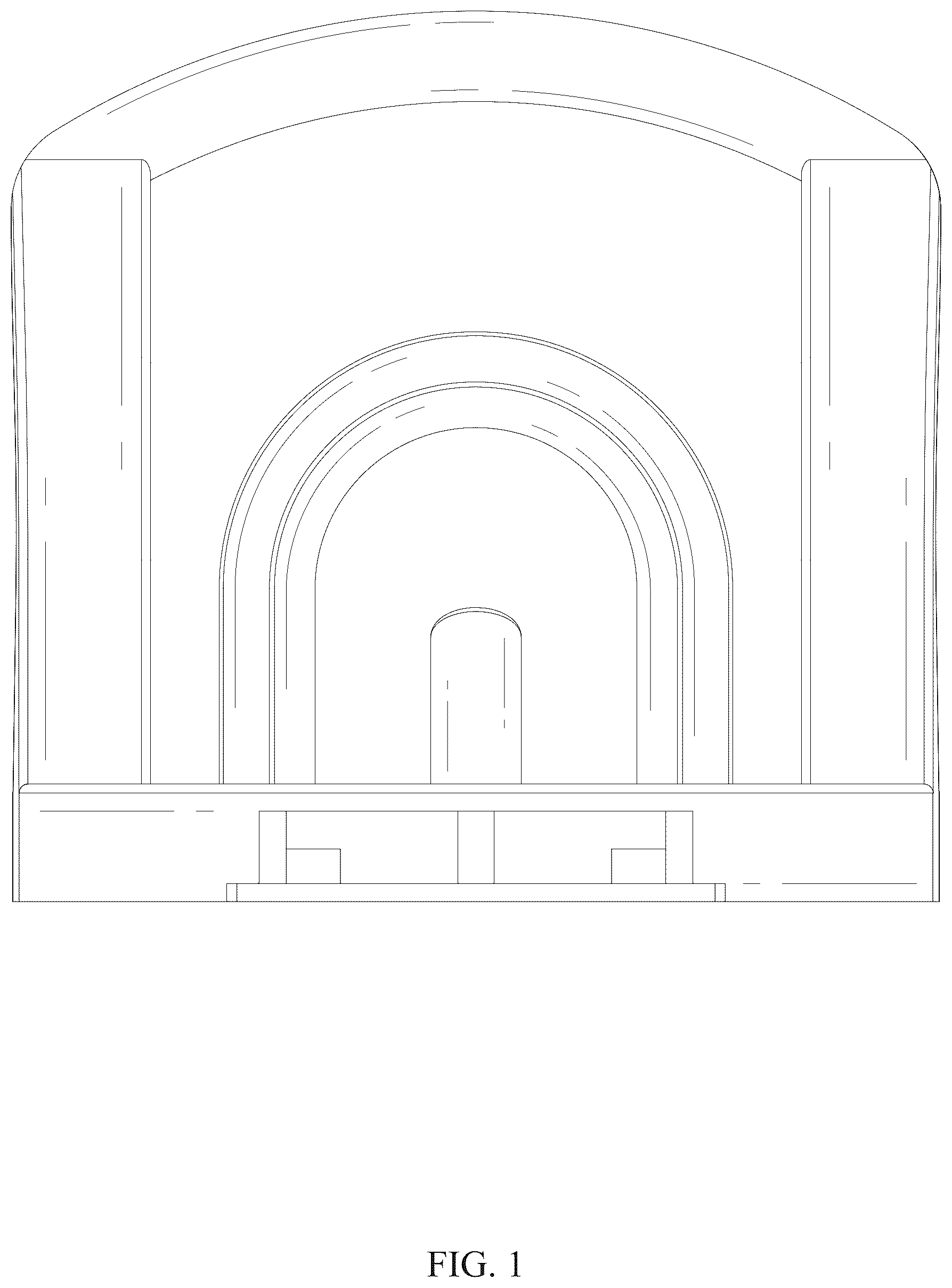 Patent USD1043137 — Hat hanger — Figure 1