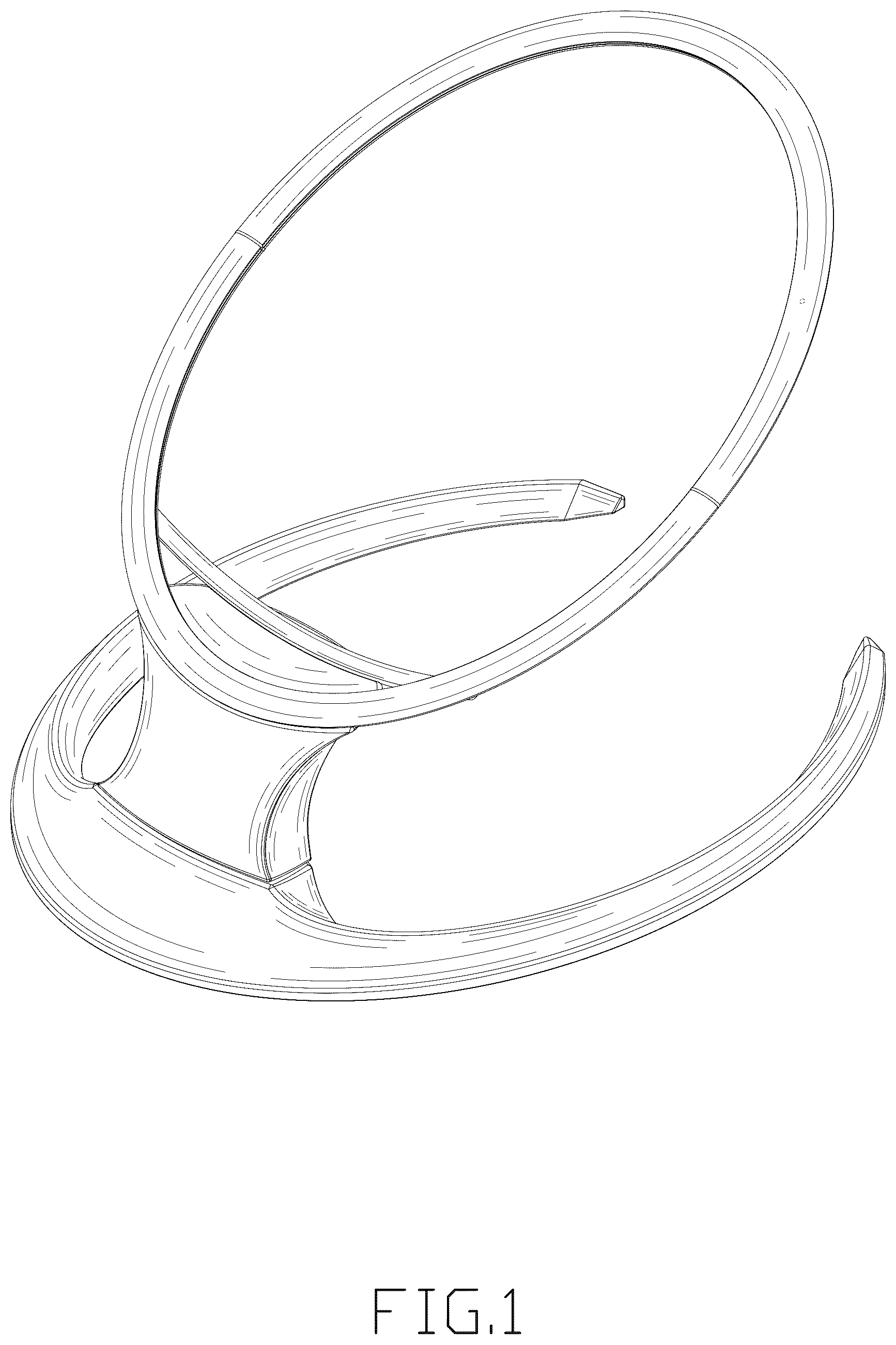 Patent USD1043142 — Baby swing — Figure 1