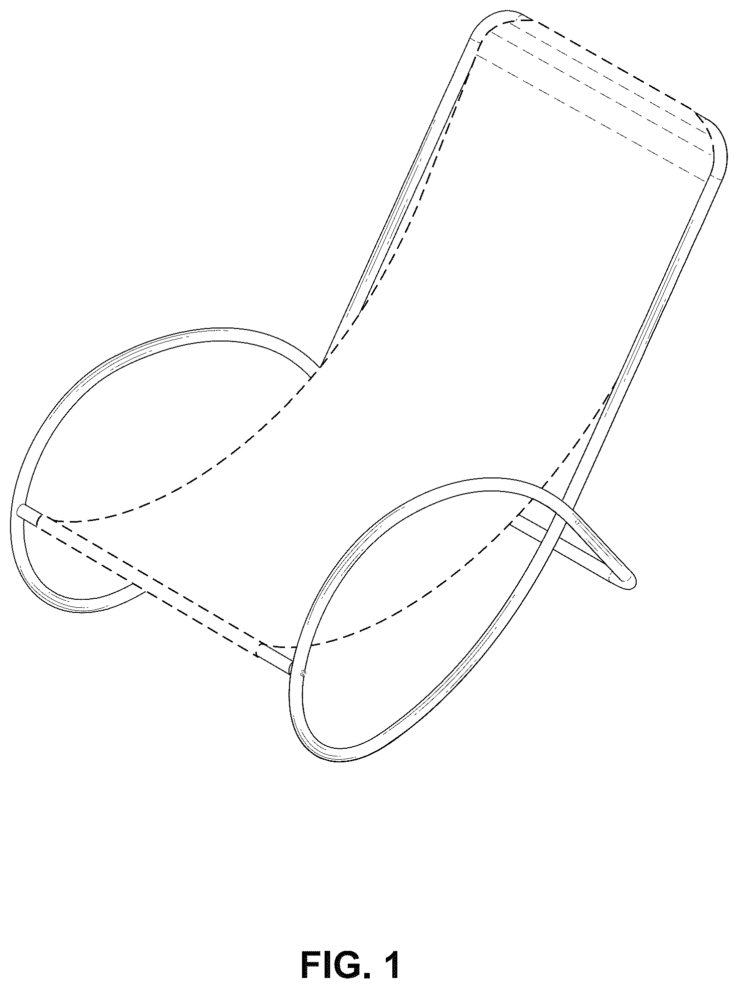 Patent USD1043157 — Chair frame — Figure 1