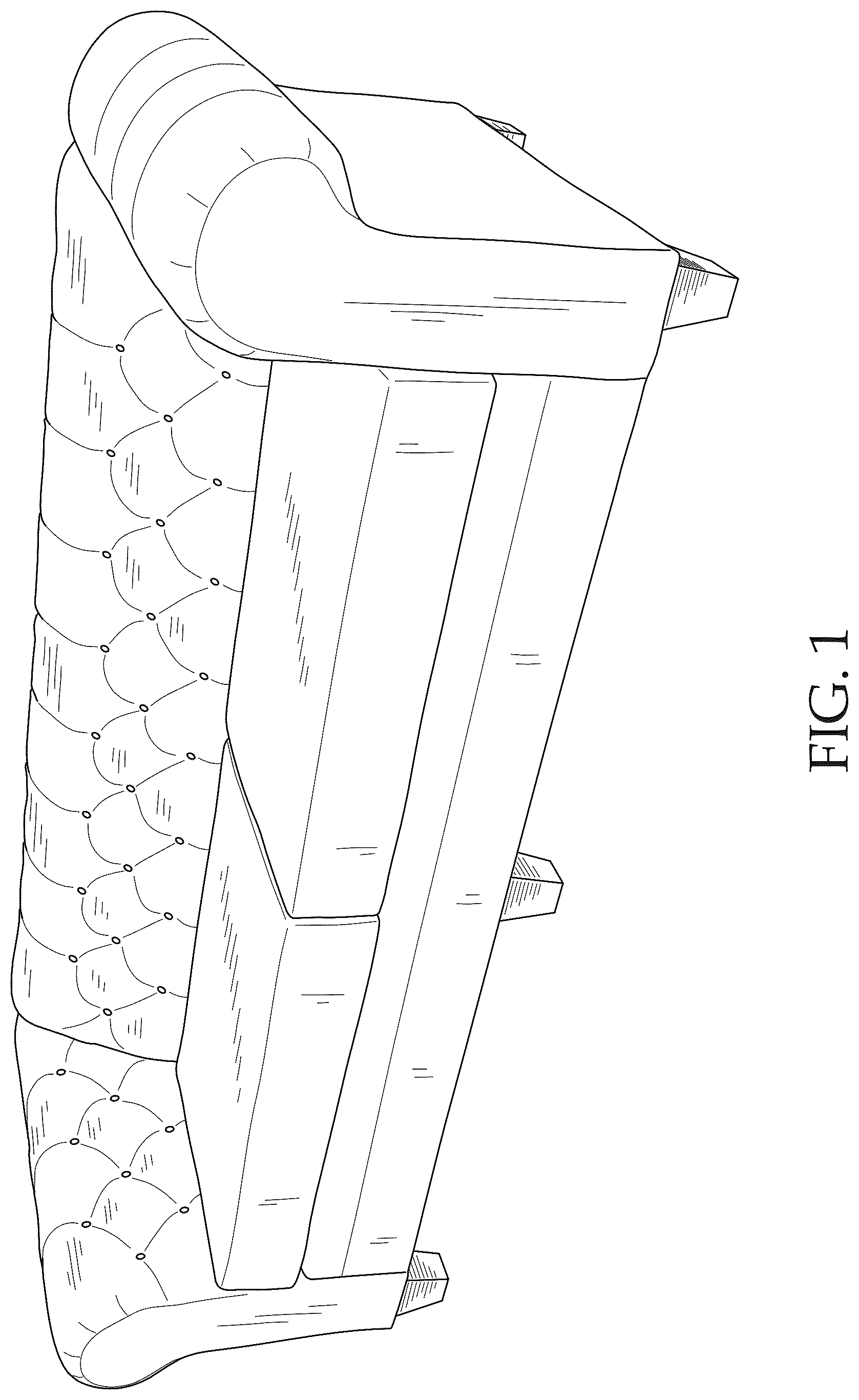 Patent USD1043161 — Sofa — Figure 1