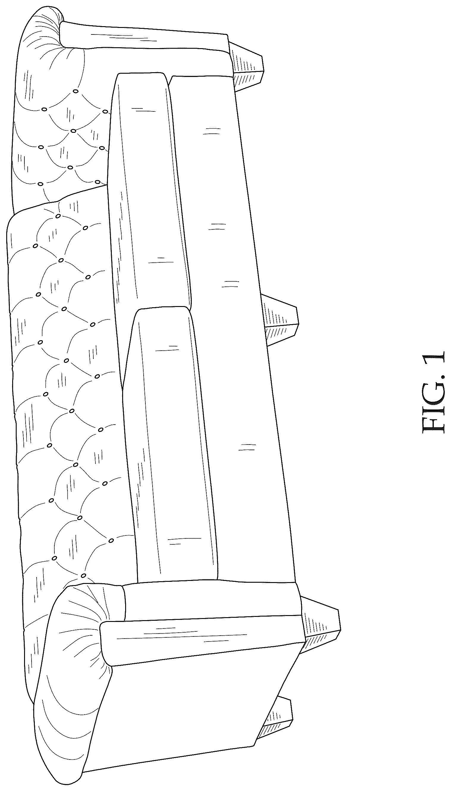Patent USD1043163 — Sofa — Figure 1
