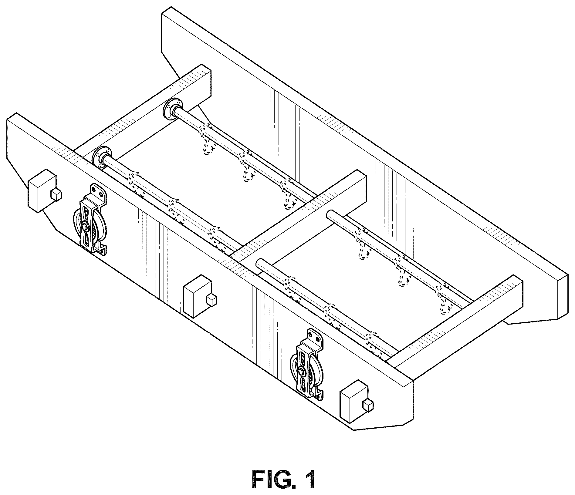 Patent USD1043165 — Pot rack — Figure 1
