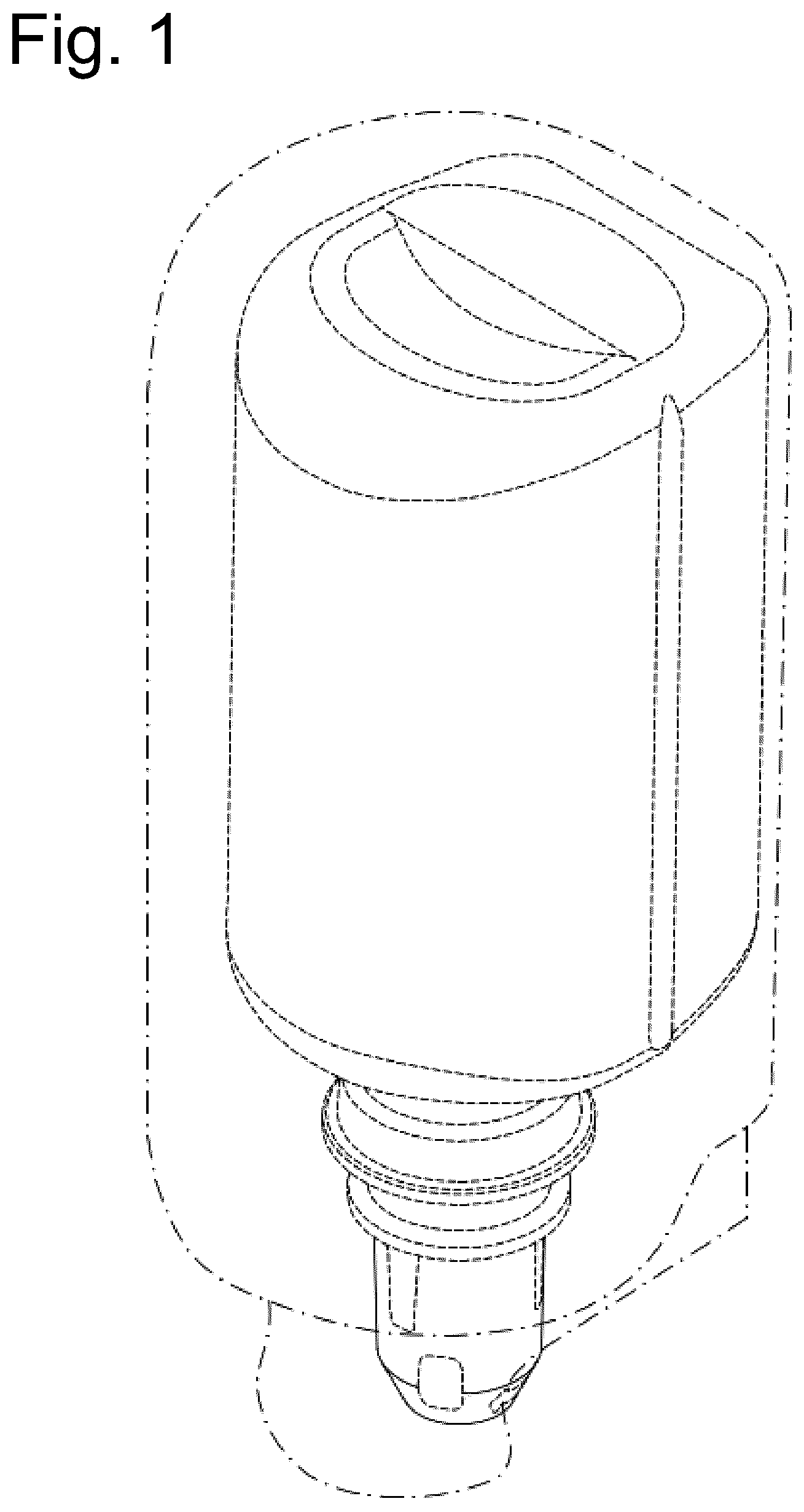 Patent USD1043166 — Dispenser — Figure 1