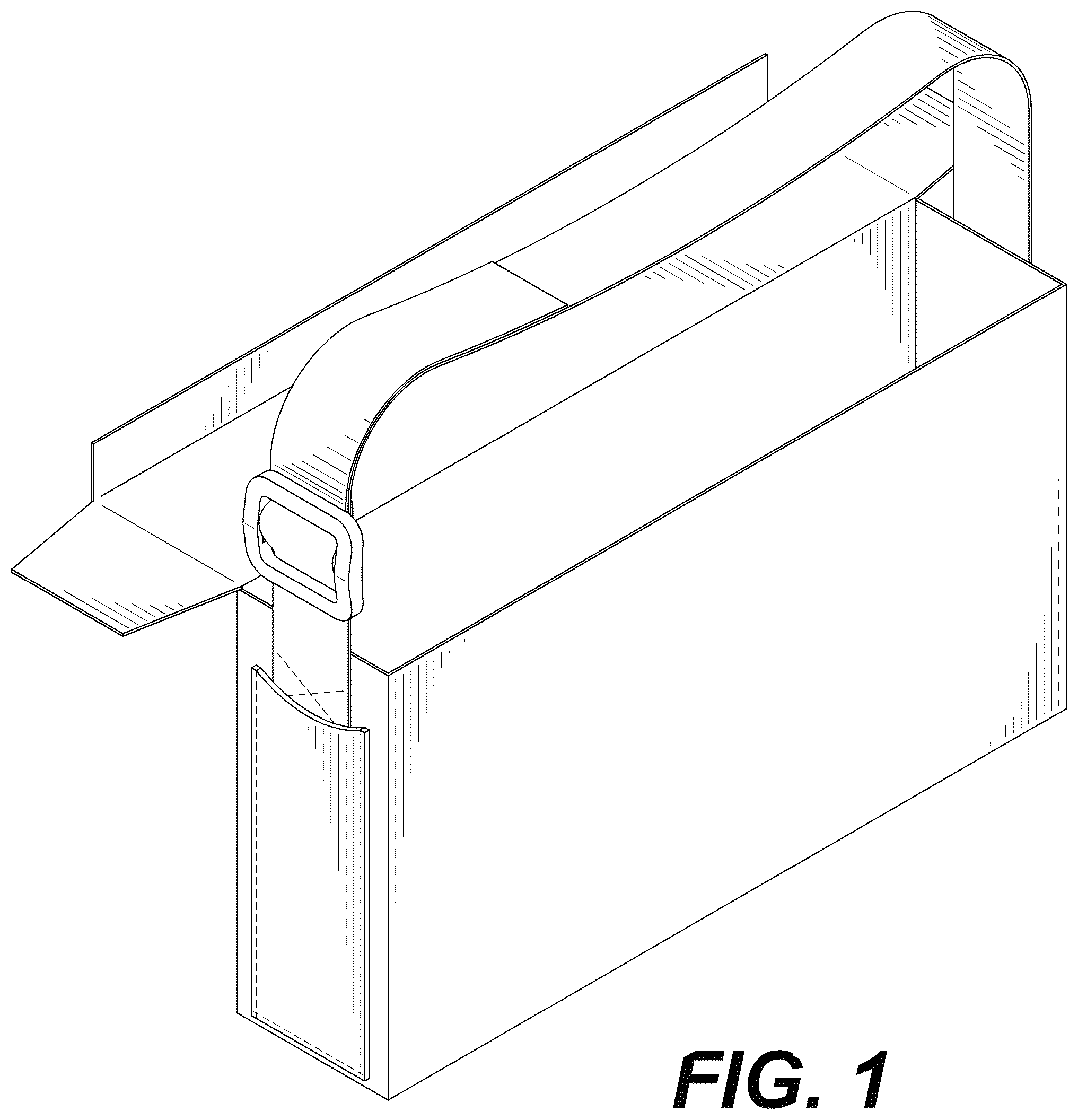 Patent USD1043167 — Automotive tissue valet — Figure 1