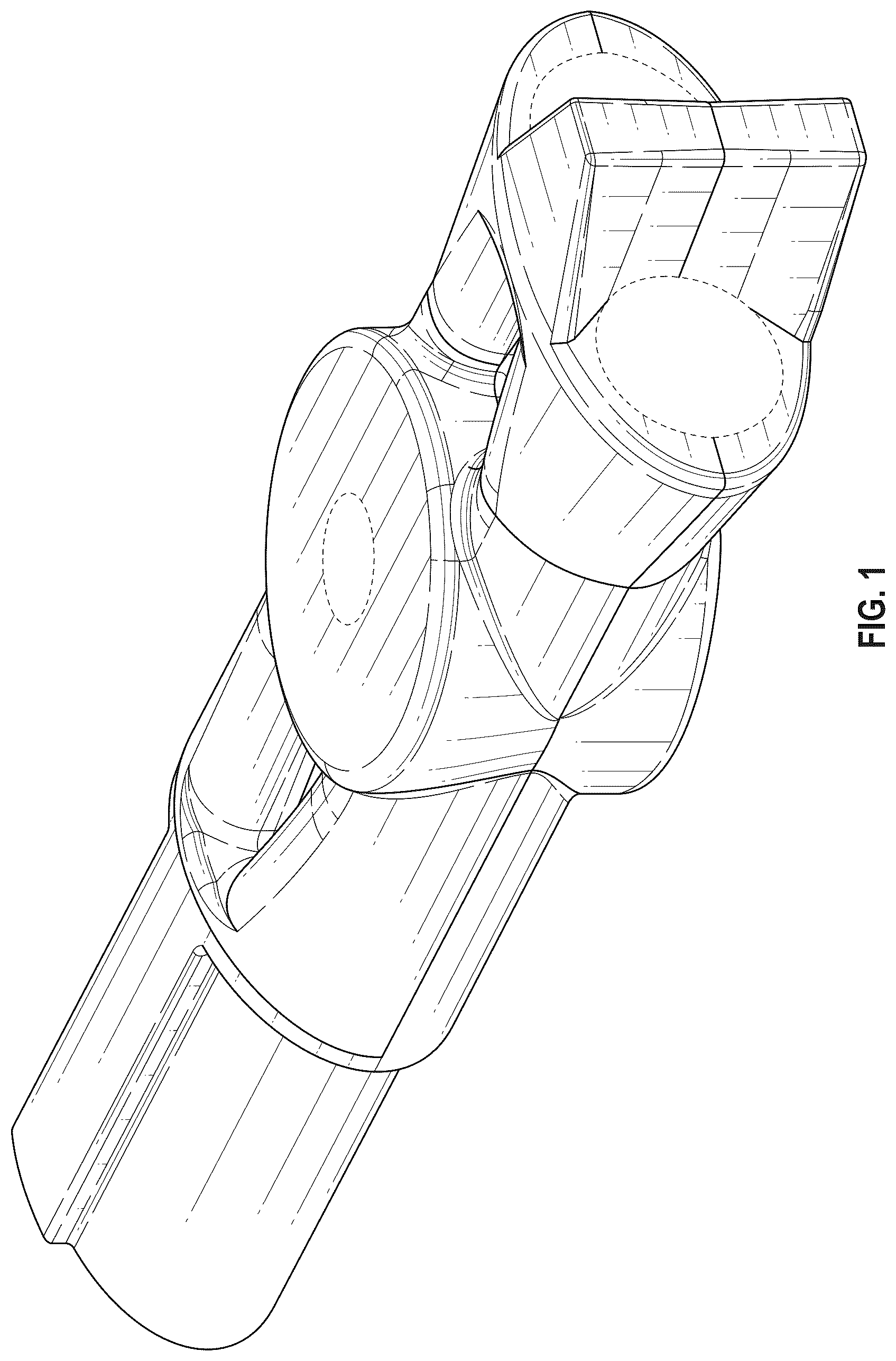 Patent USD1043178 — Apparatus for directing lift cords or lift chains of architectural opening coverings — Figure 1