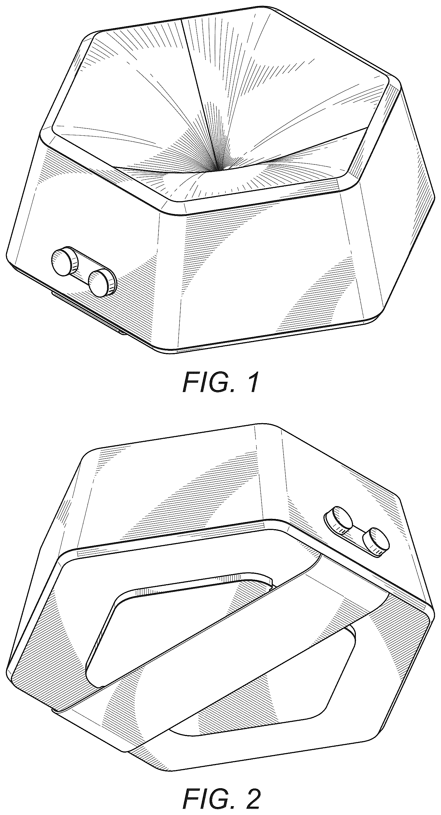Patent USD1043182 — Inflatable physical therapy pillow — Figure 1