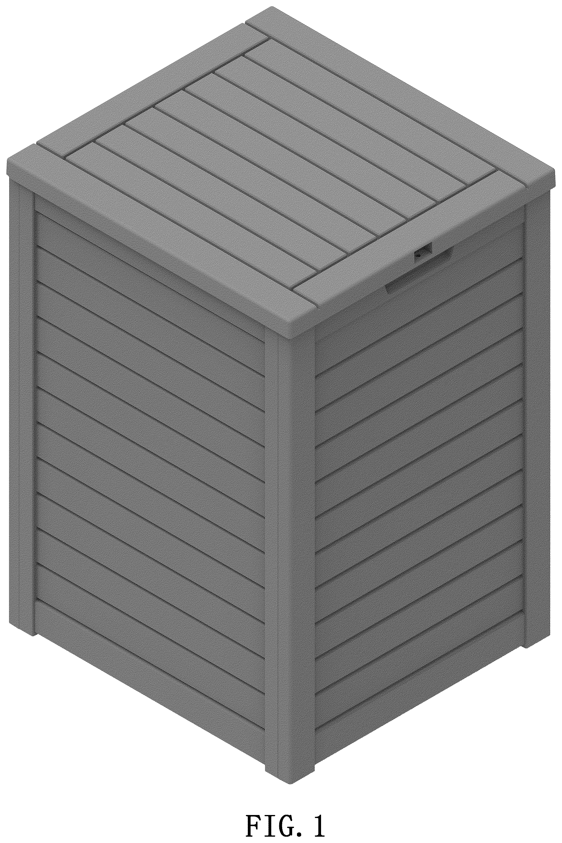 Patent USD1043193 — Storage box — Figure 1