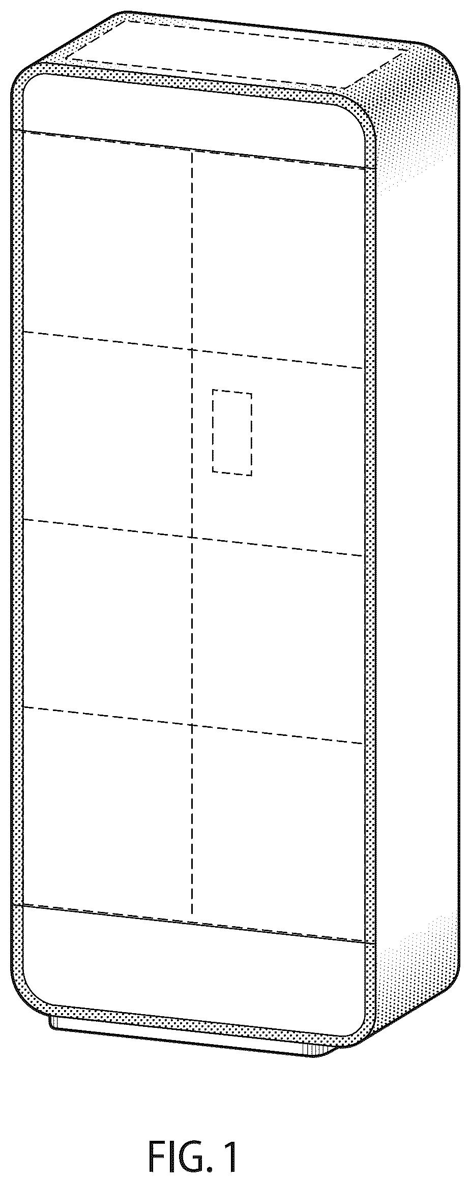 Patent USD1043194 — Food pickup locker — Figure 1
