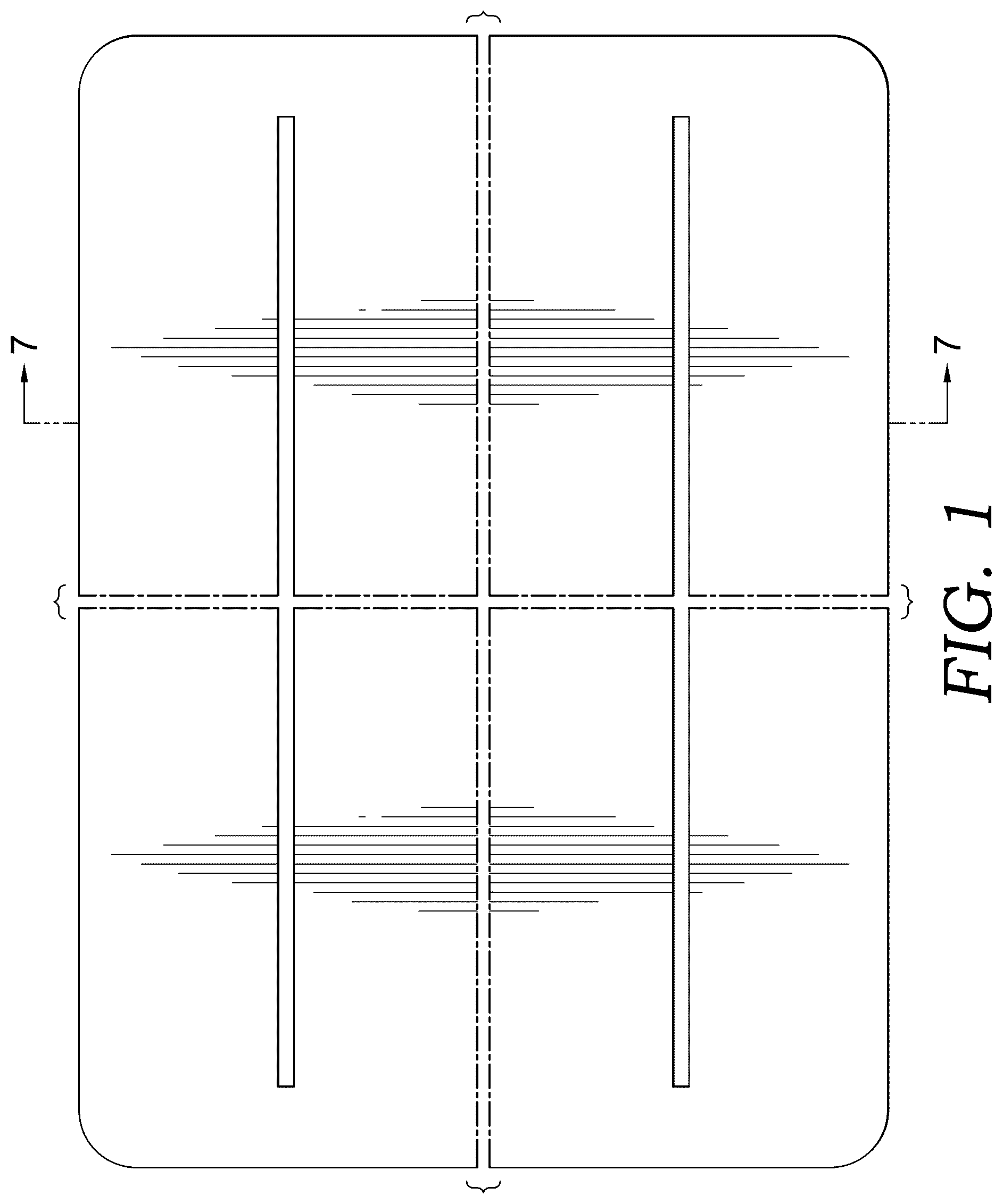 Patent USD1043206 — Tabletop point of purchase stand — Figure 1