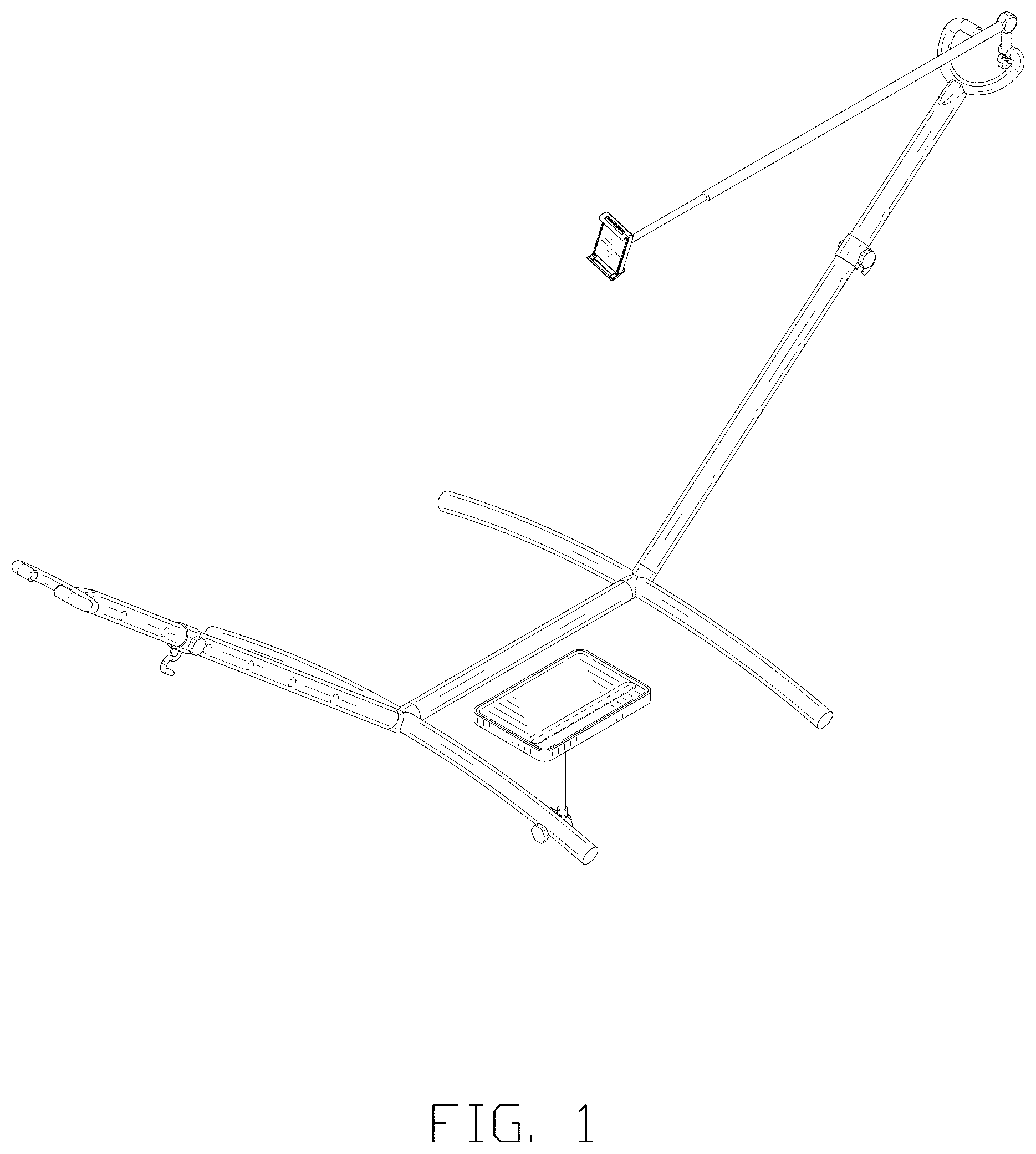 Patent USD1043215 — Hammock stand — Figure 1