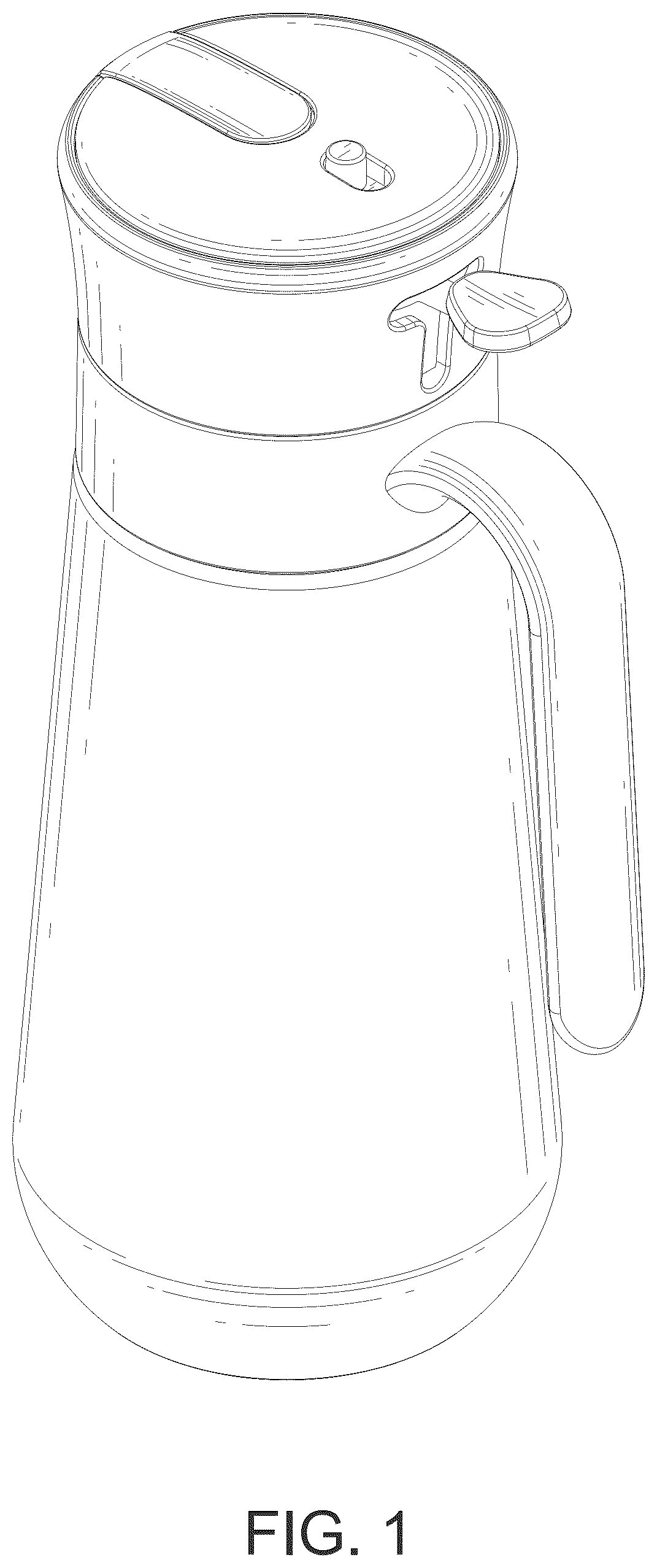 Patent USD1043217 — Oil dispenser bottle — Figure 1