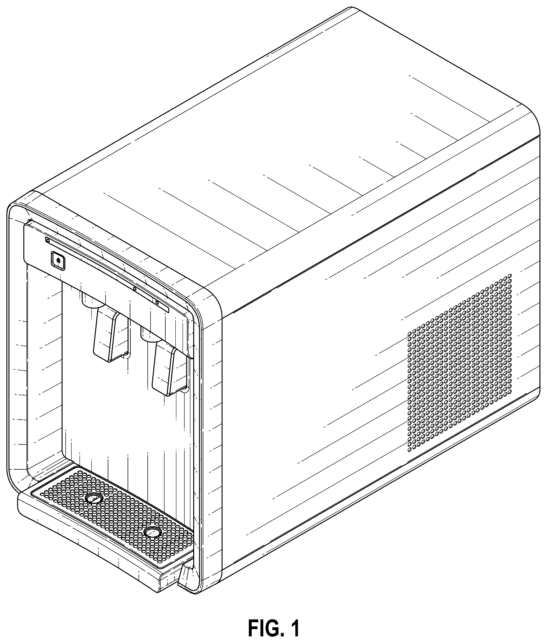 Patent USD1043221 — Dispenser — Figure 1