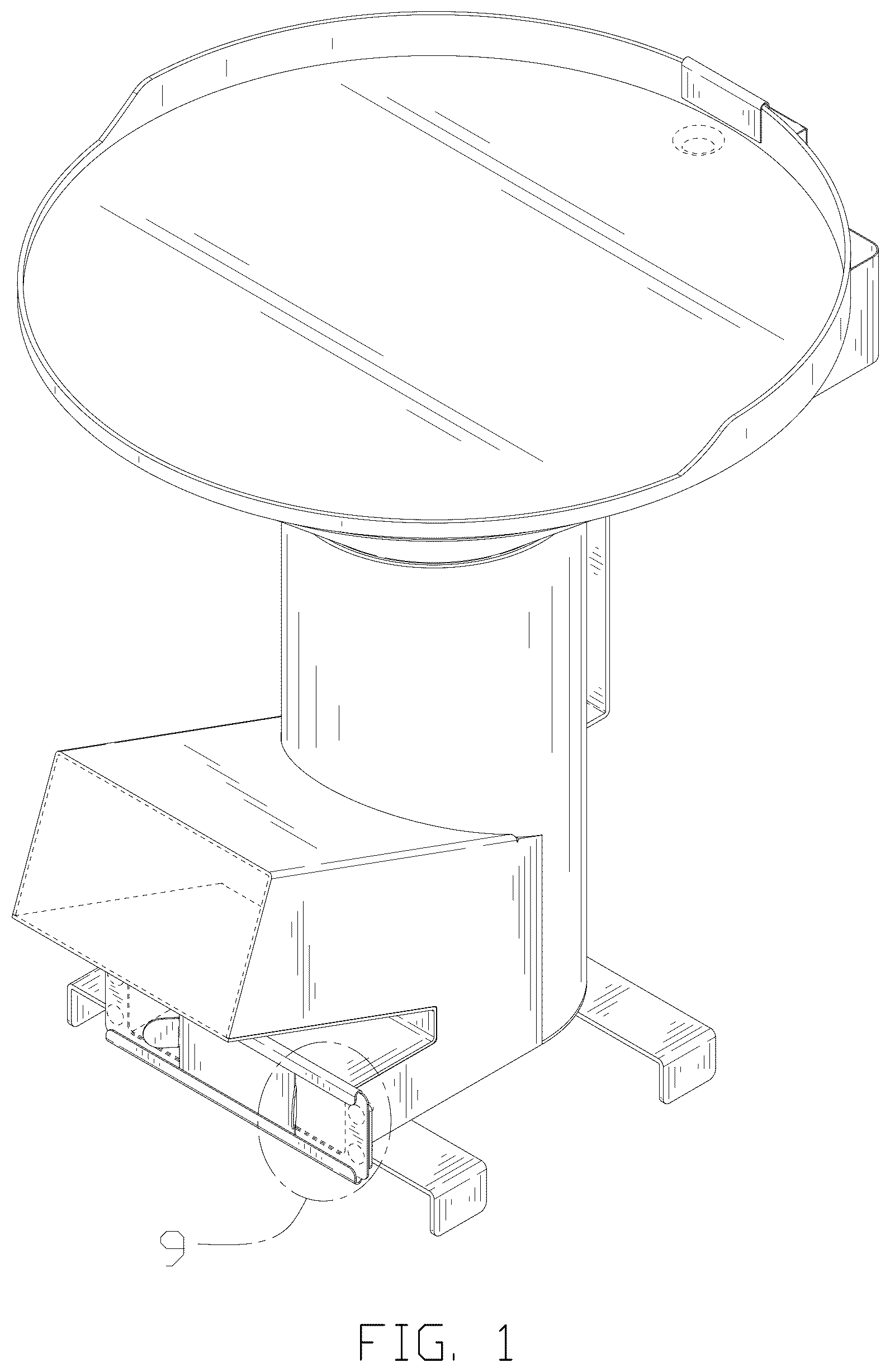 Patent USD1043224 — Grill oven — Figure 1