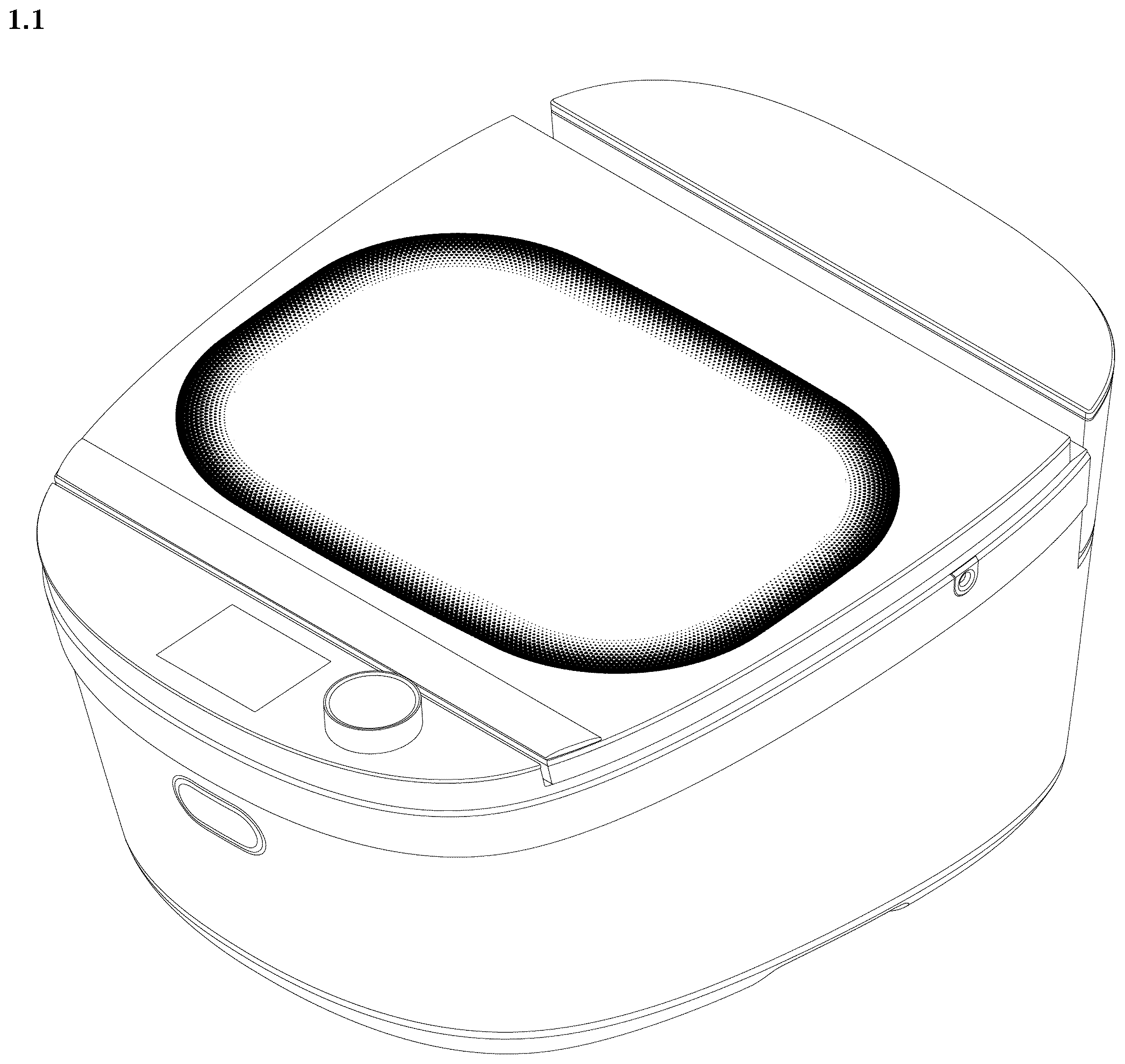 Patent USD1043230 — Electric cooker — Figure 1