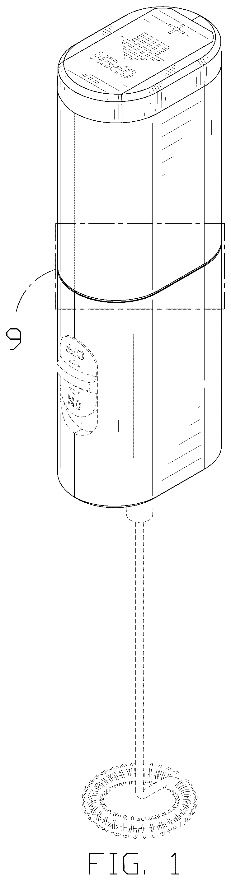 Patent USD1043233 — Electric milk frother — Figure 1