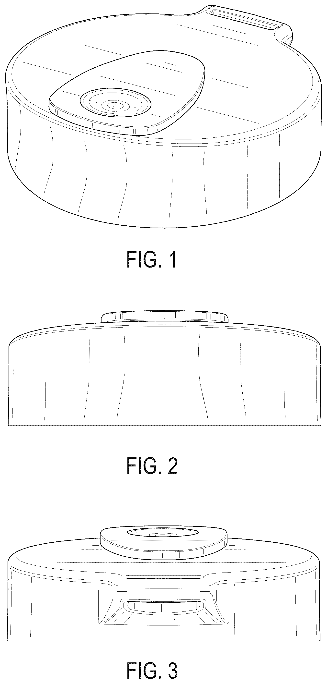 Patent USD1043236 — Portable blender lid — Figure 1