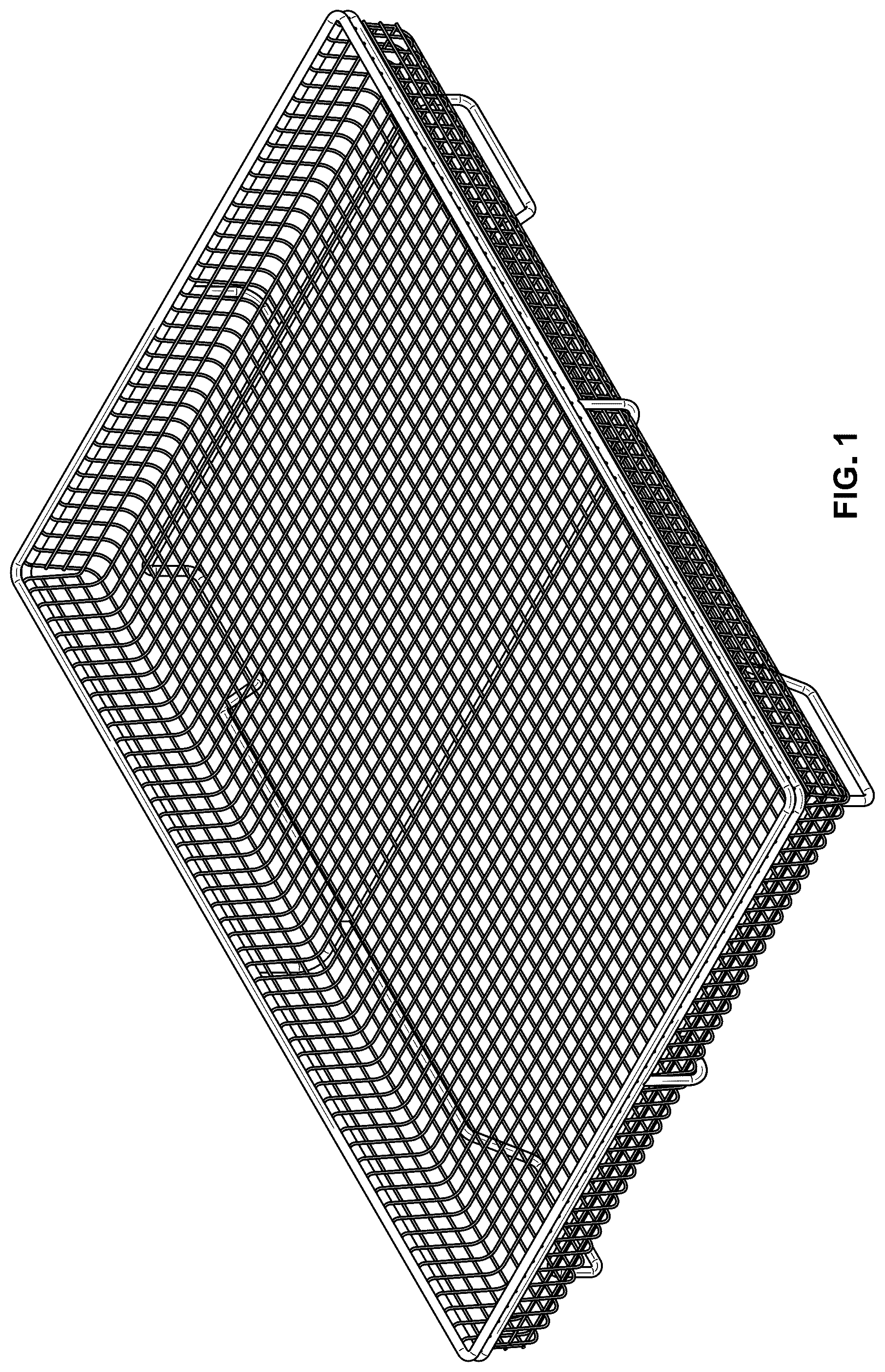 Patent USD1043244 — Air fryer basket — Figure 1