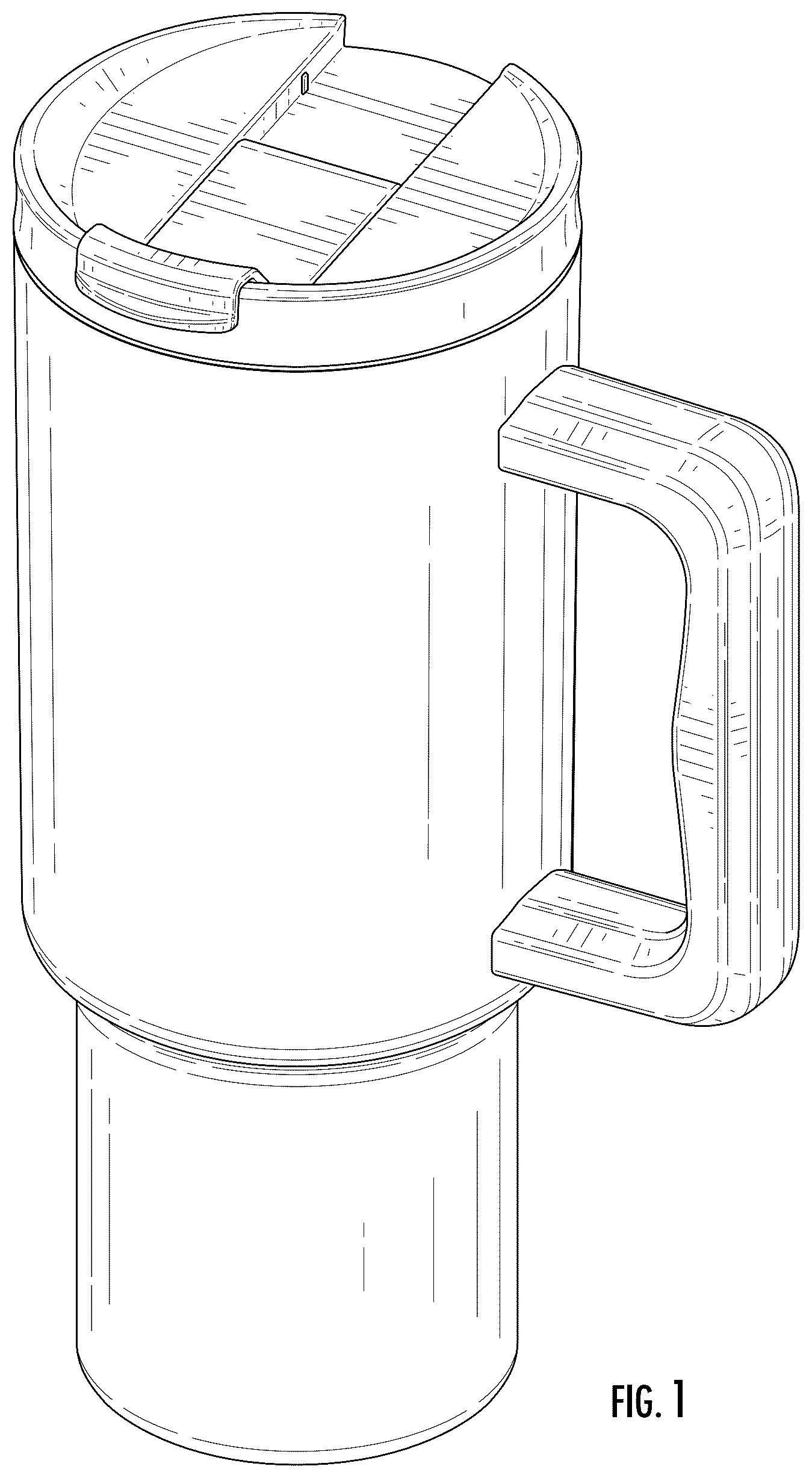 Patent USD1043250 — Tumbler — Figure 1
