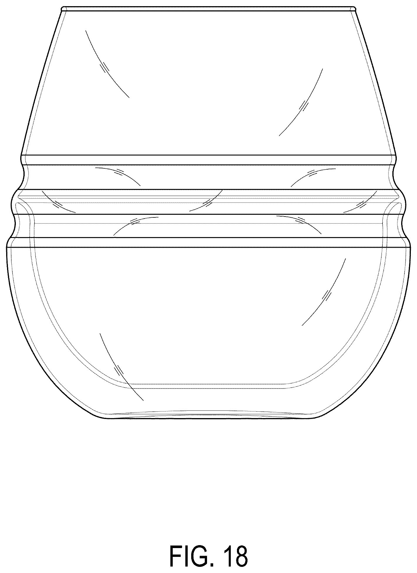 Patent USD1043251 Figure 18 – Tumbler