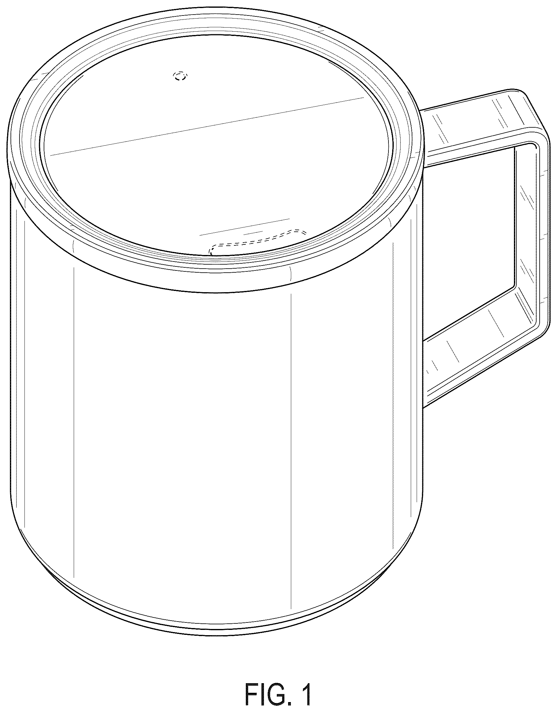 Patent USD1043252 — Camp mug — Figure 1
