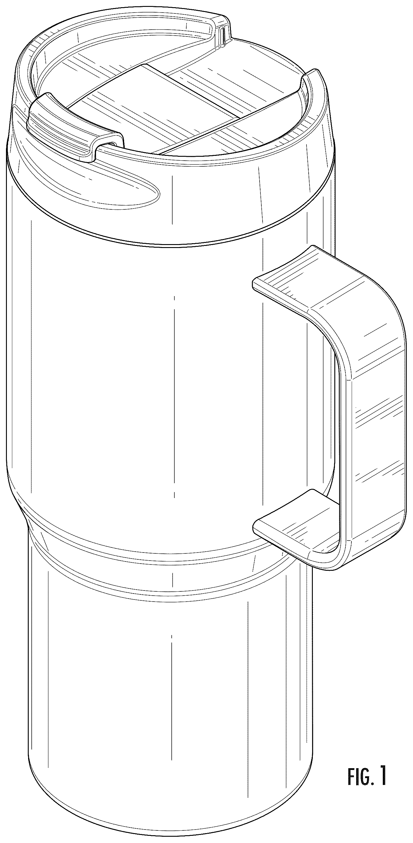 Patent USD1043254 — Beverageware — Figure 1