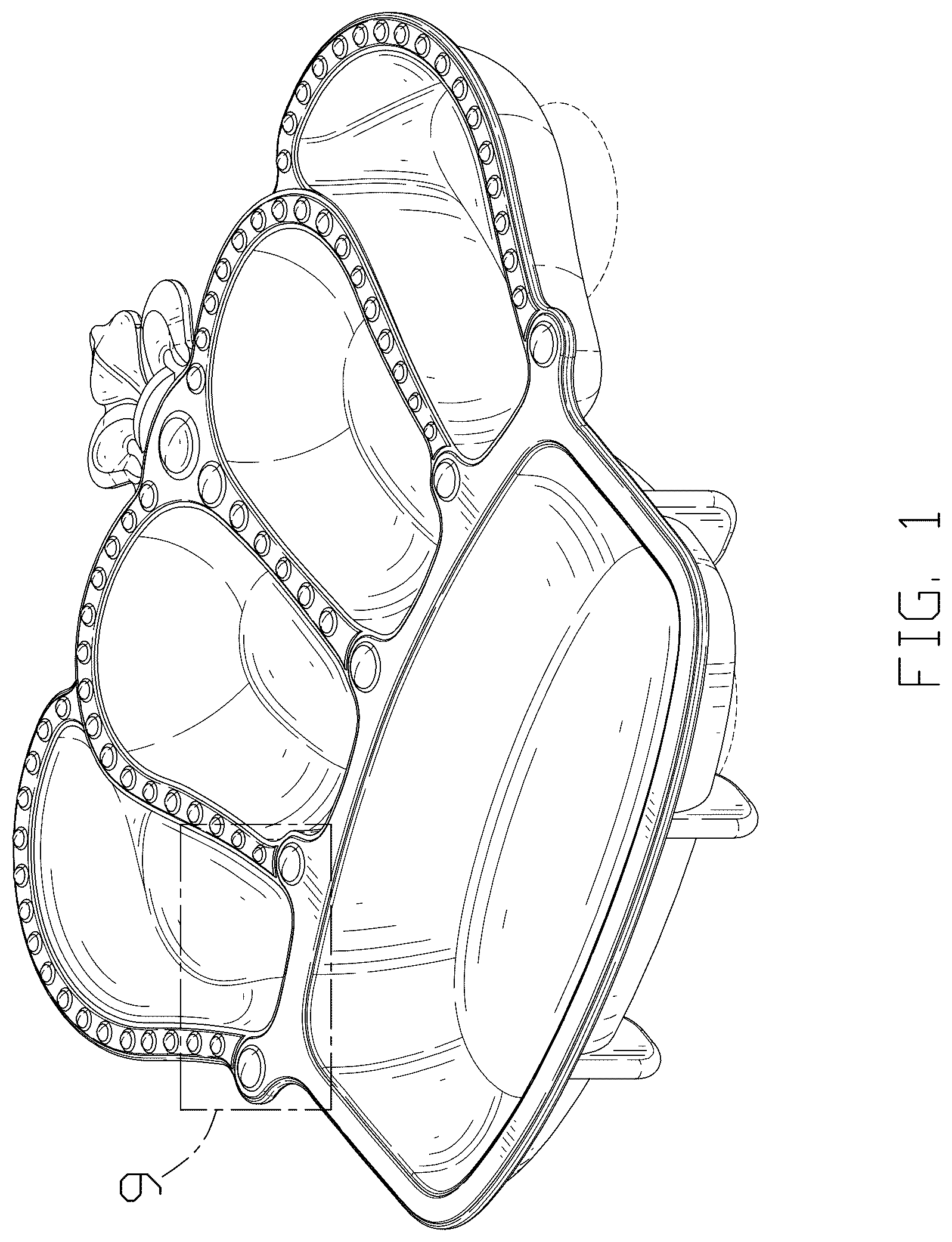 Patent USD1043257 — Food plate — Figure 1