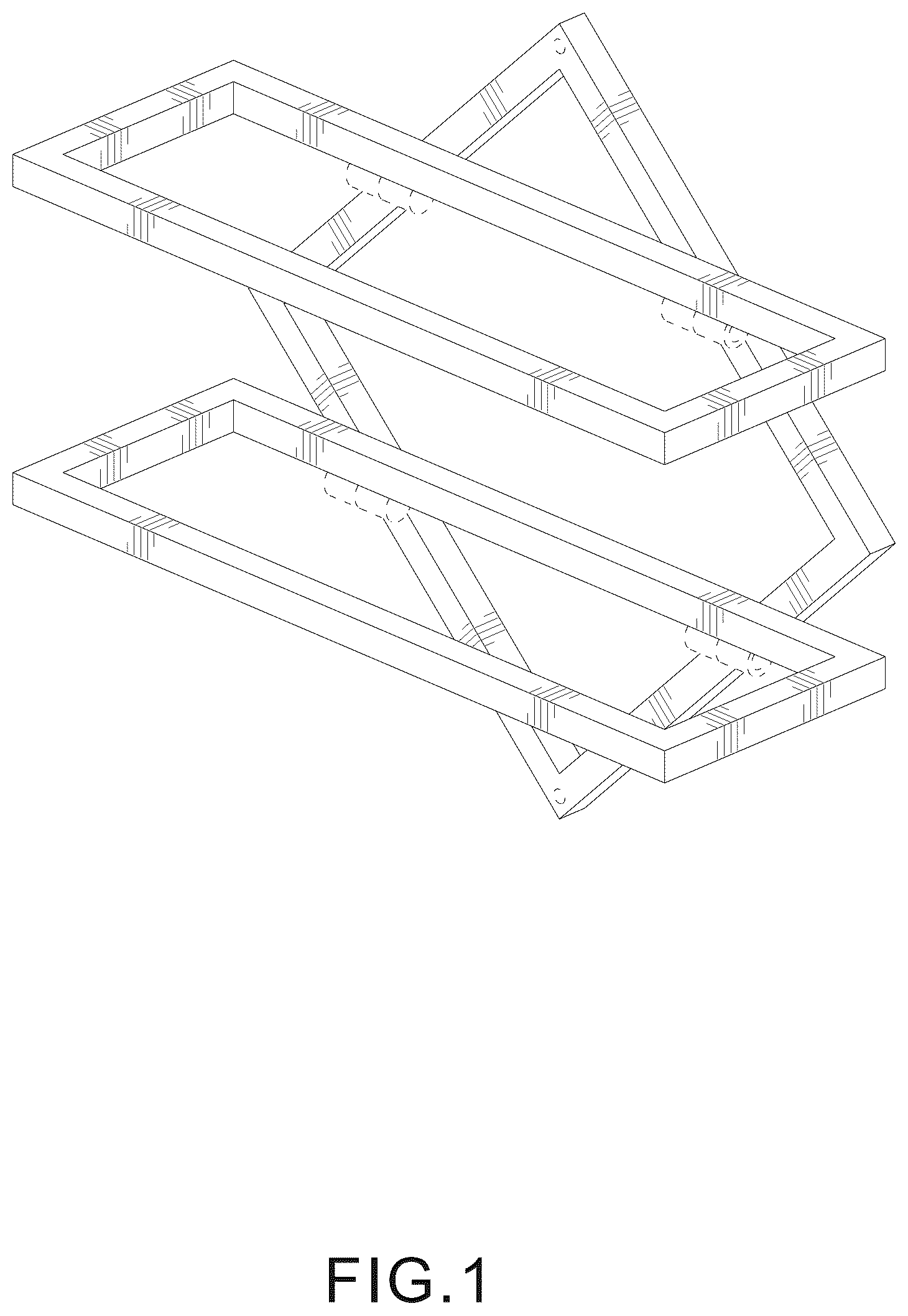 Patent USD1043279 Figure 1 – Bottle holder