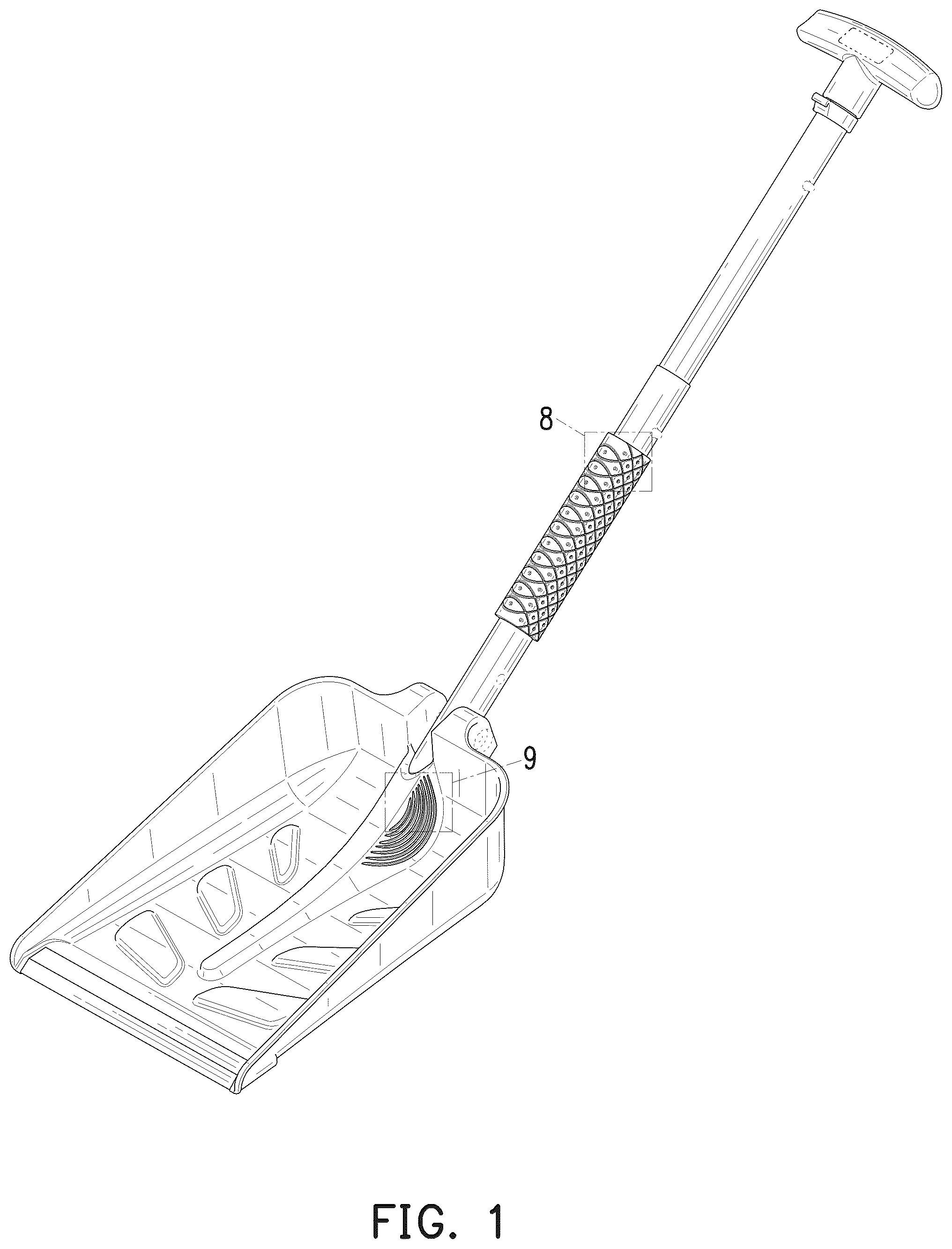 Patent USD1043280 — Foldable shovel — Figure 1