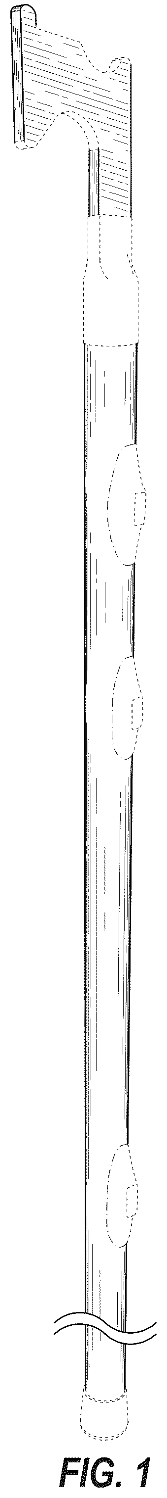 Patent USD1043282 — Railroad brake stick — Figure 1