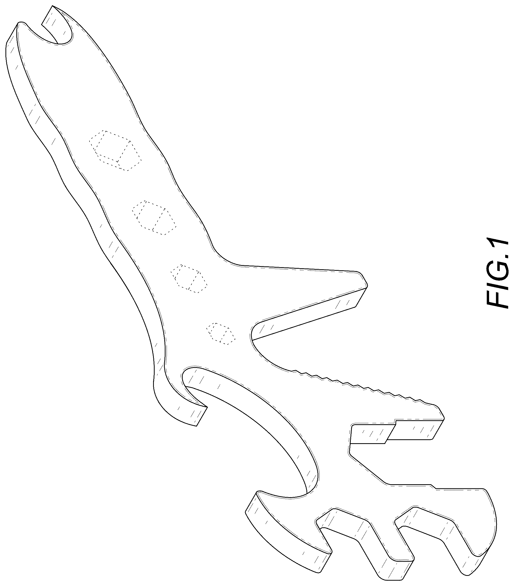 Patent USD1043288 — Wrench — Figure 1
