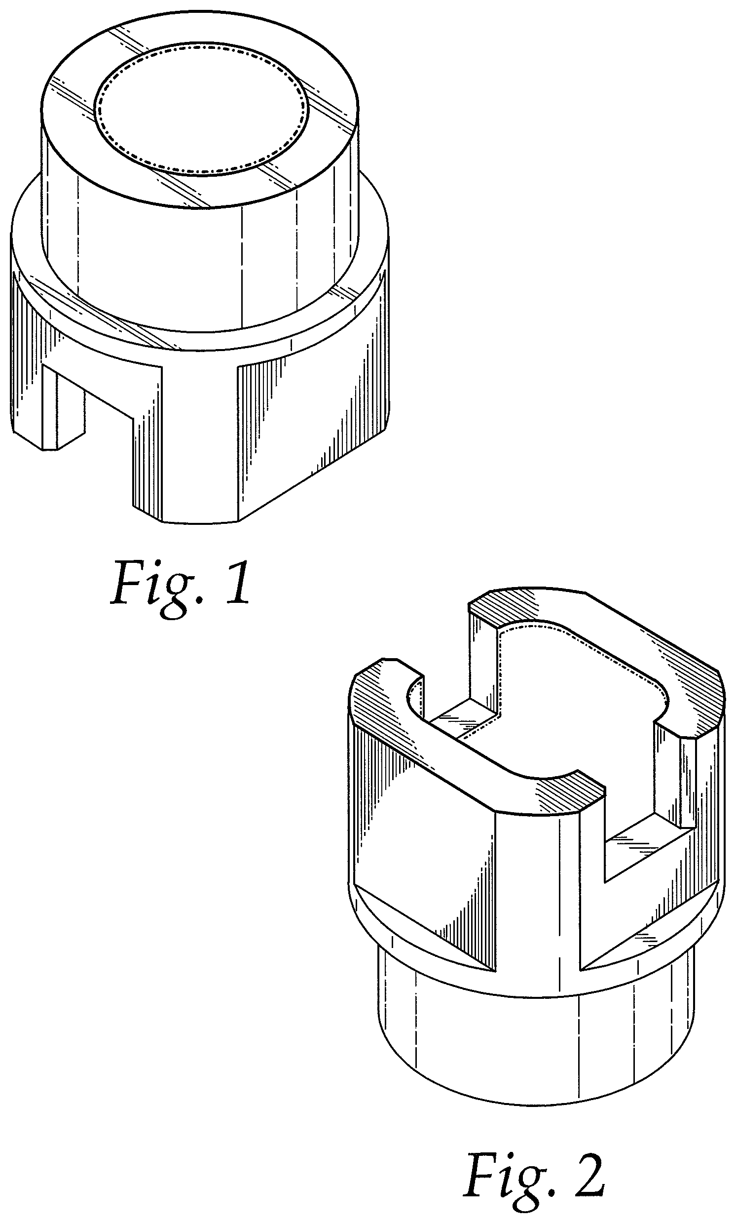 Patent USD1043289 — Adaptor for rotary trimmer head — Figure 1