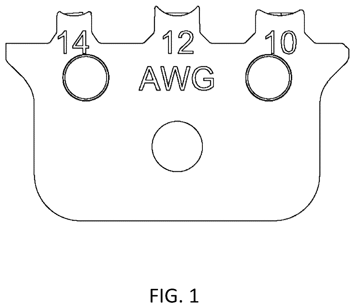 Patent USD1043293 — Press jaw — Figure 1