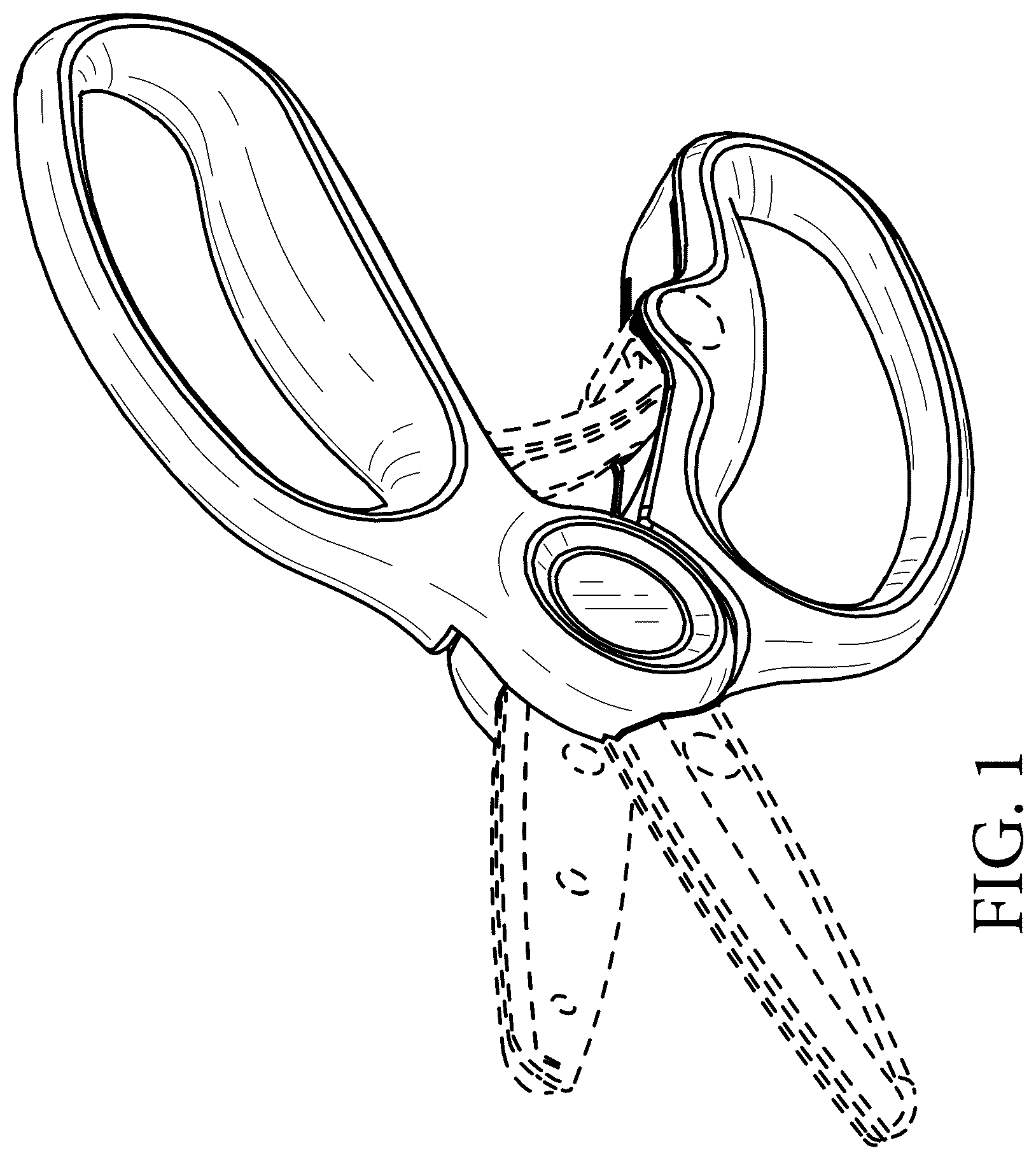 Patent USD1043294 — Scissors — Figure 1