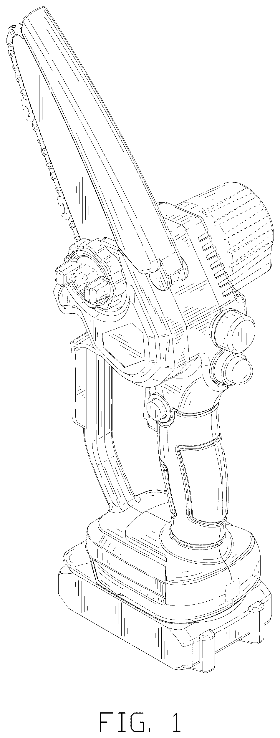 Patent USD1043299 — Chainsaw — Figure 1