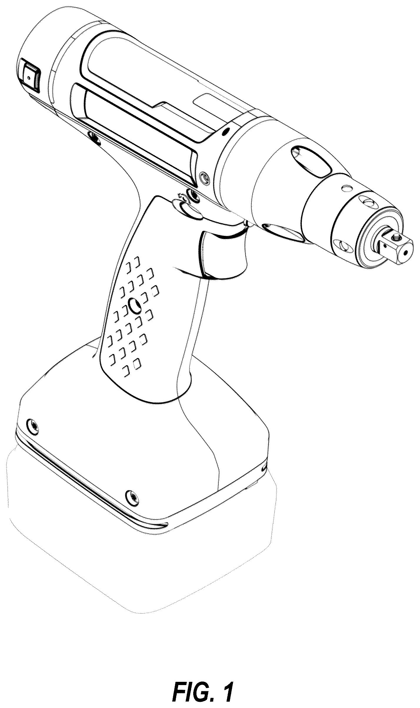 Patent USD1043300 Figure 1 – Power tool