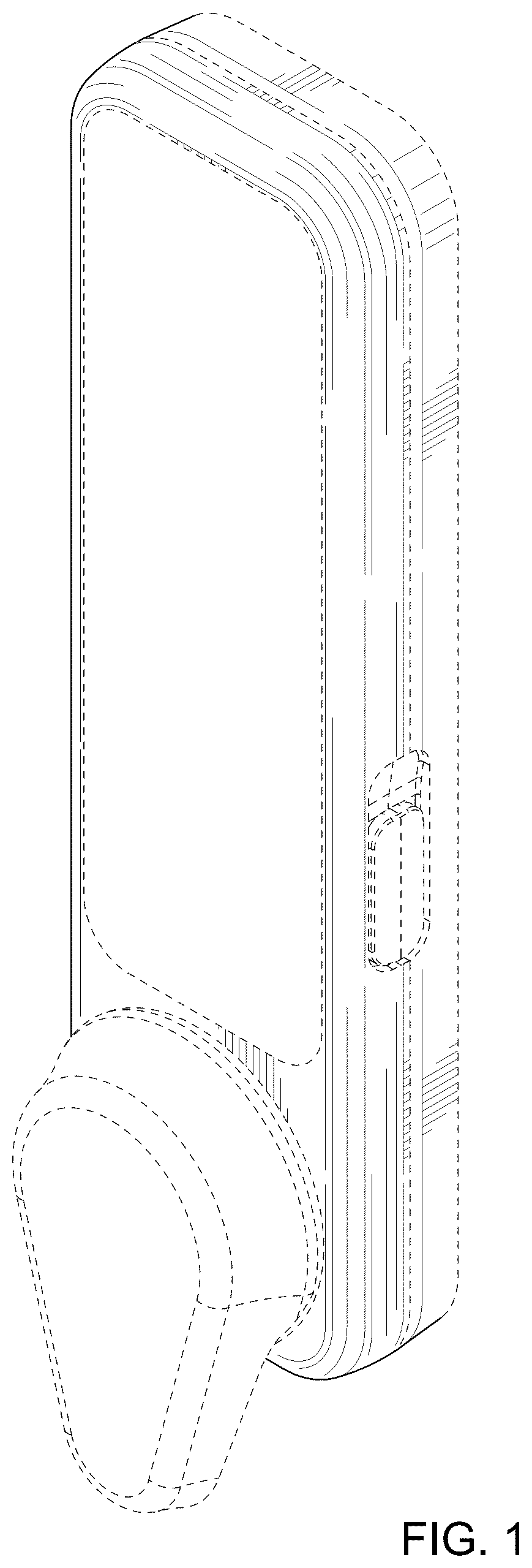 Patent USD1043309 — Latch actuator — Figure 1
