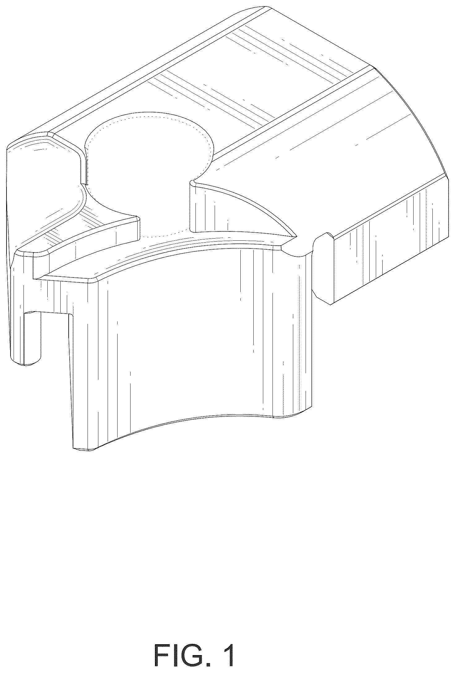 Patent USD1043311 — Tailgate lock — Figure 1